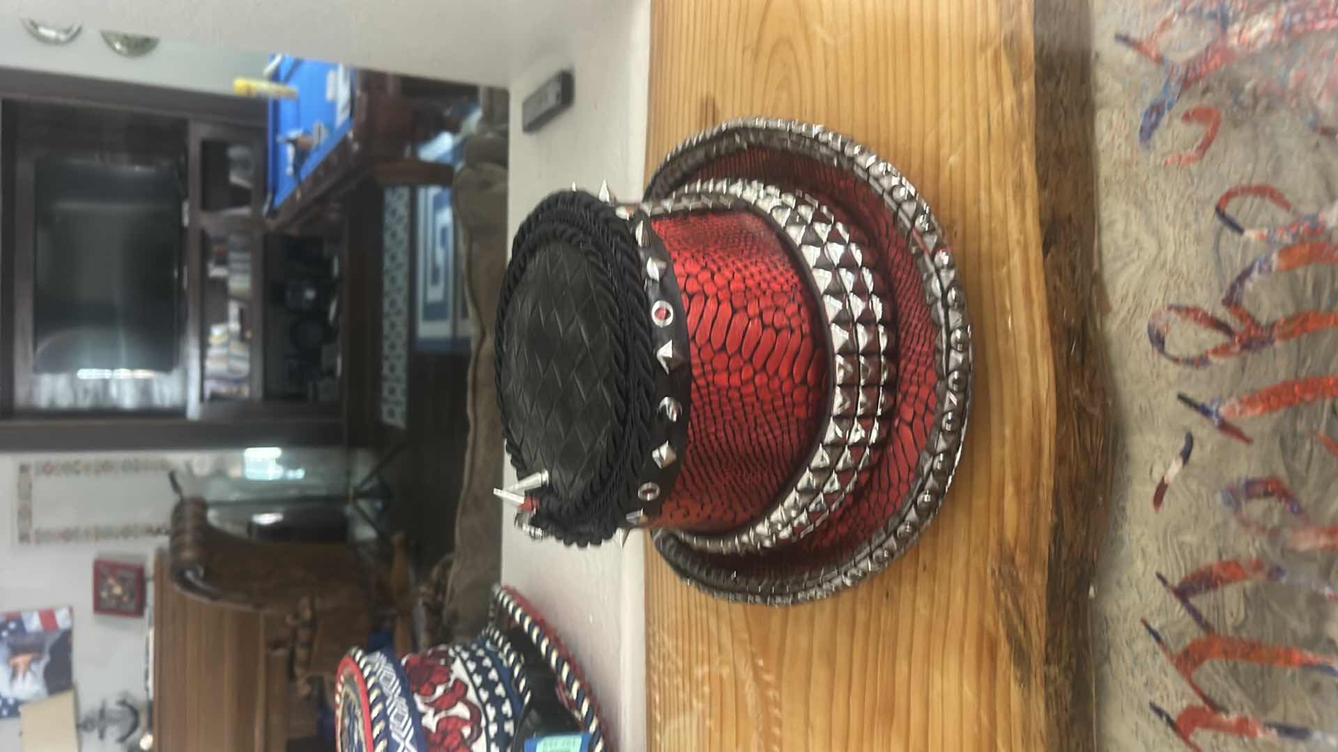 Photo 1 of HAND DECORATED STEAM PUNK HAT SIZE M/L