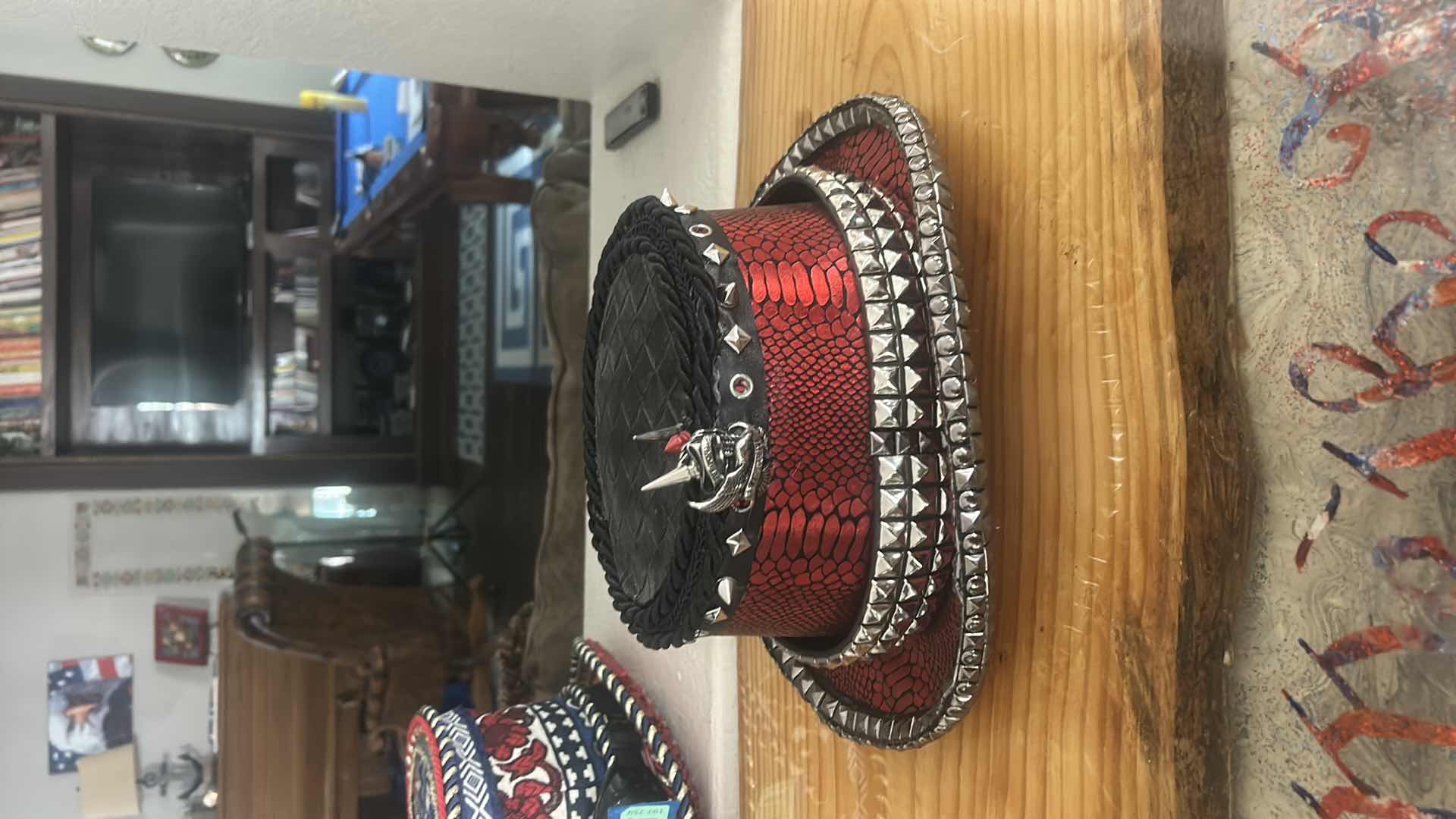 Photo 1 of HAND DECORATED STEAM PUNK HAT SIZE M/L