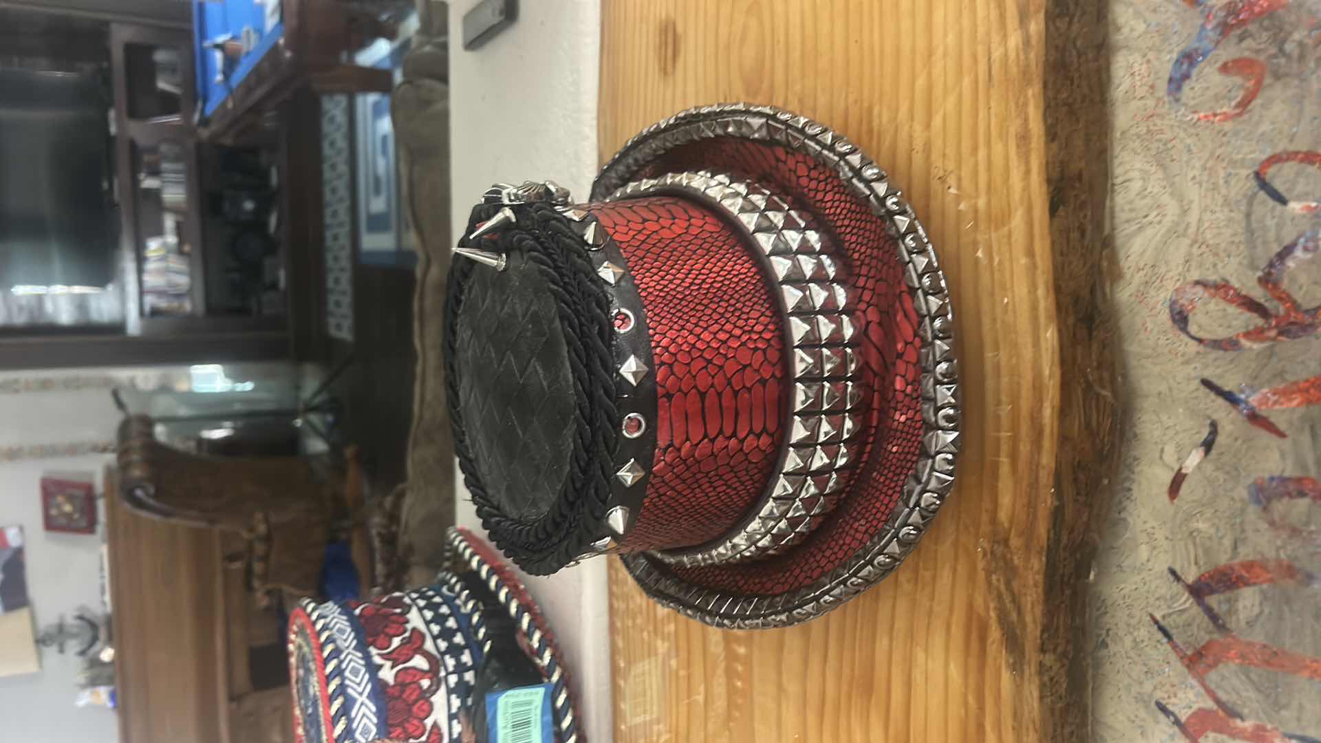 Photo 1 of HAND DECORATED STEAM PUNK HAT SIZE M/L