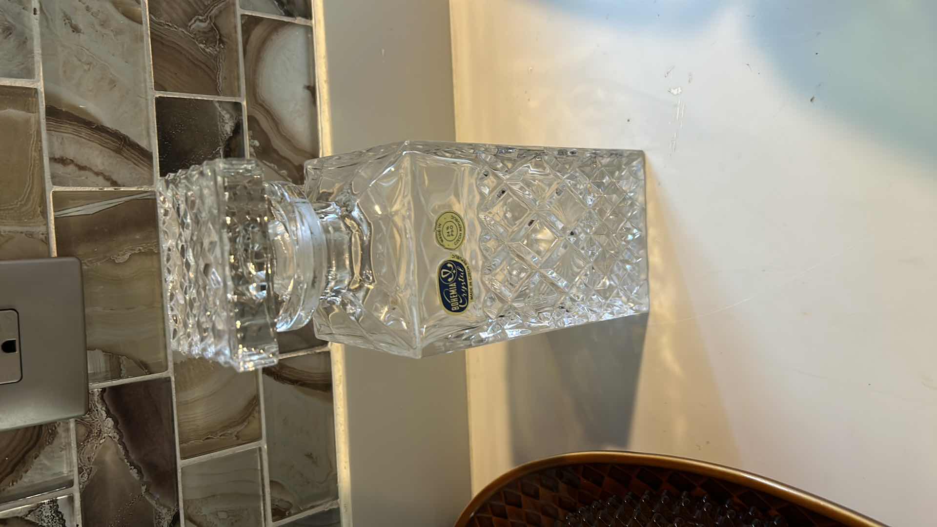 Photo 1 of BOHEMIA CRYSTAL DECANTER