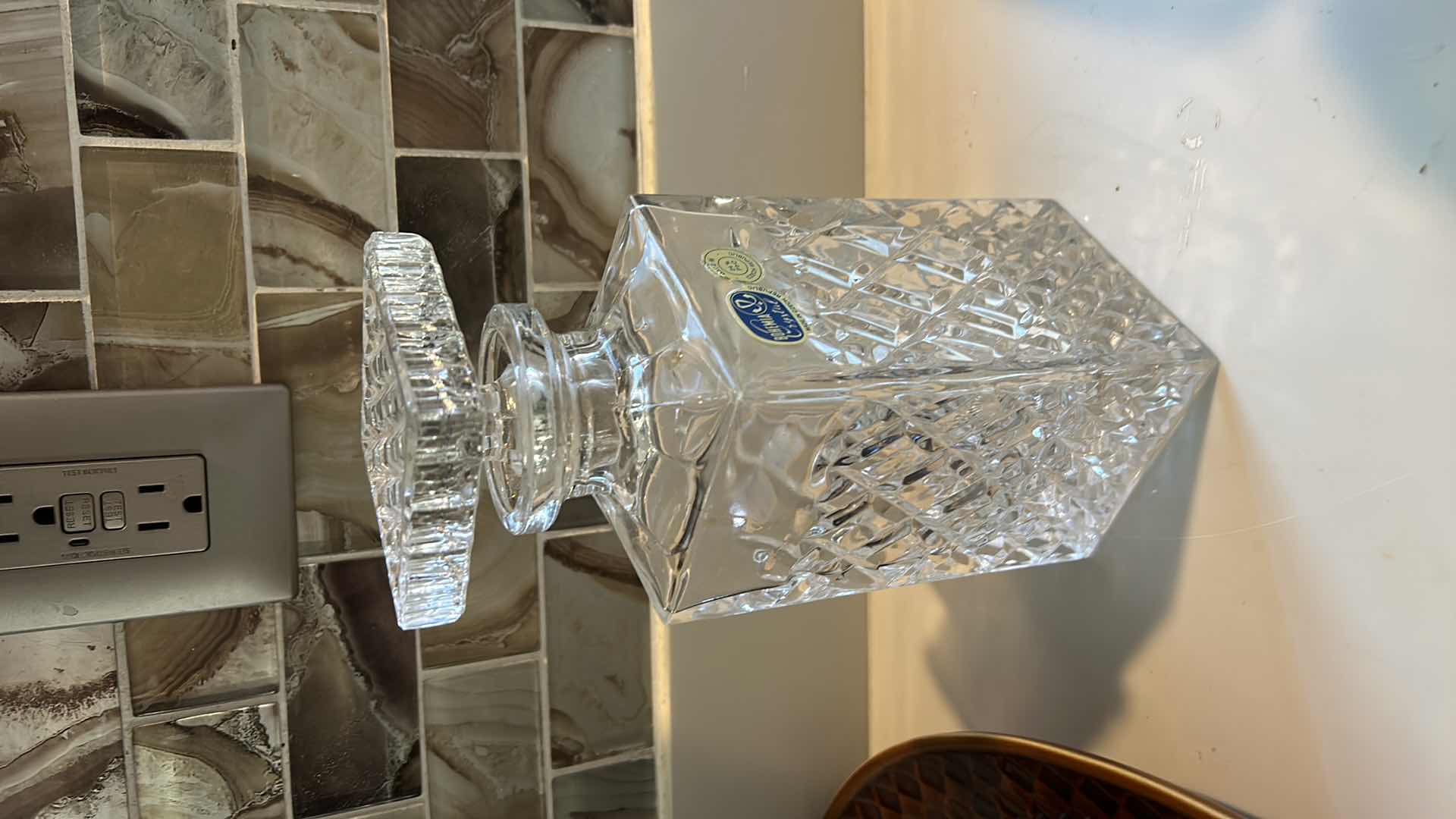 Photo 1 of BOHEMIA CRYSTAL DECANTER