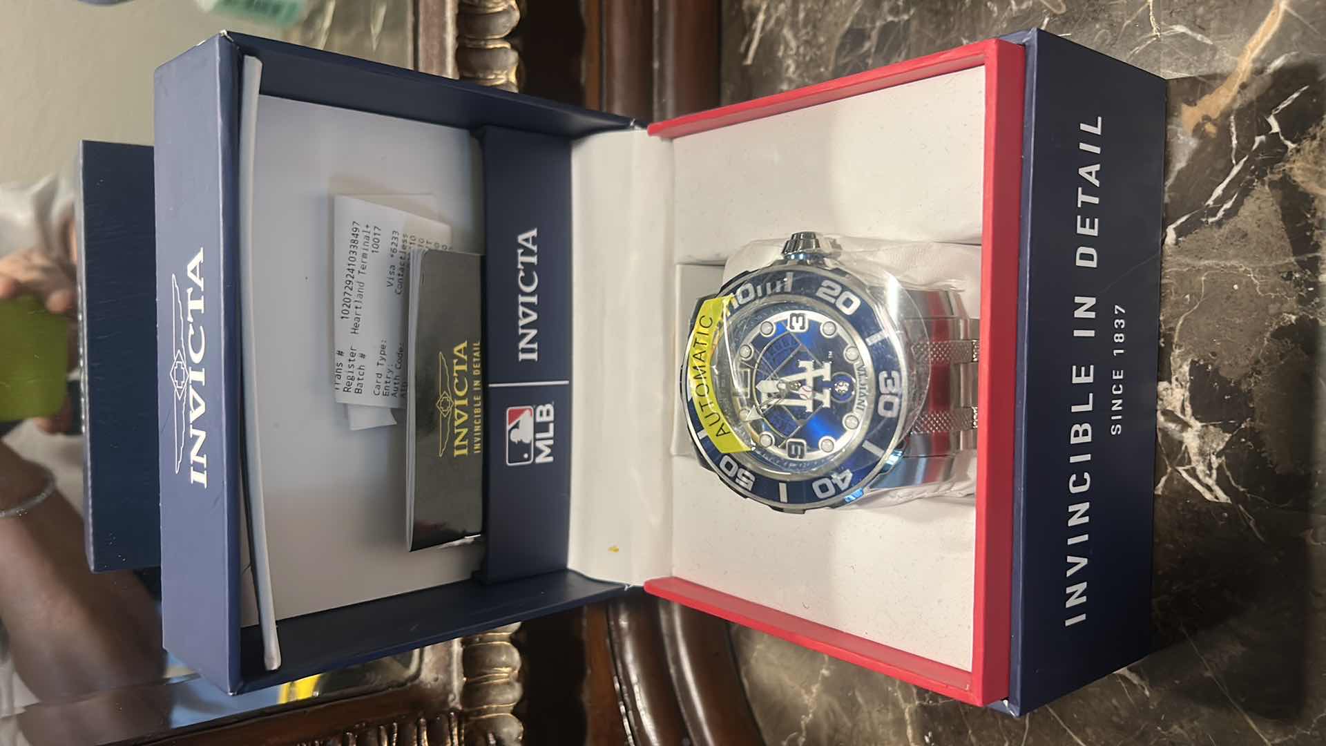 Photo 1 of MENS NEW INVICTA MLB LA DODGERS WATCH