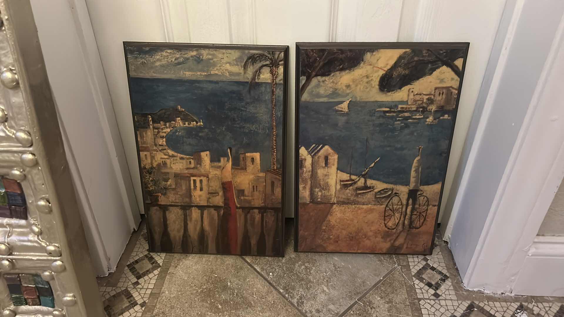 Photo 1 of 2 WOOD WALL PLAQUES ARTWORK PIECES 10” X 15”