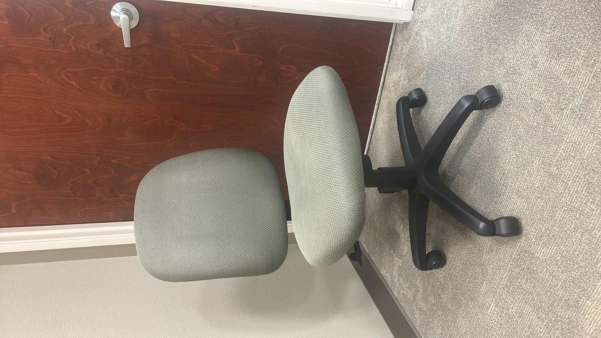 Photo 1 of SIT ONIT SEATING - ARMLESS OFFICE/DESK CHAIR, ADJUSTABLE, WITH WHEELS