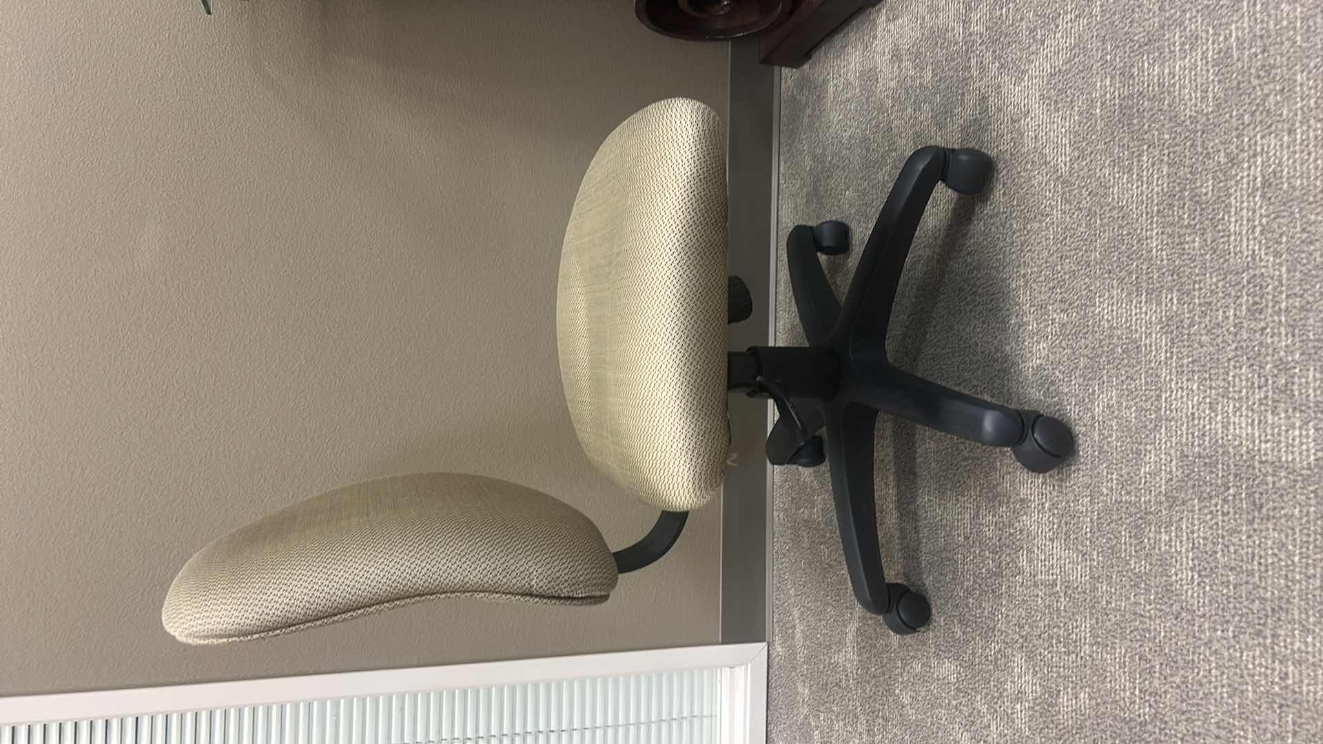 Photo 1 of SIT ONIT SEATING - ARMLESS OFFICE/DESK CHAIR, ADJUSTABLE, WITH WHEELS