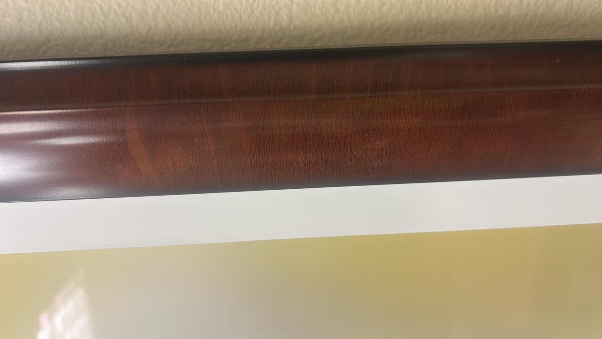 Photo 1 of WOOD FRAMED SHADES OF YELLOW ARTWORK 29 1/2“ X H39“