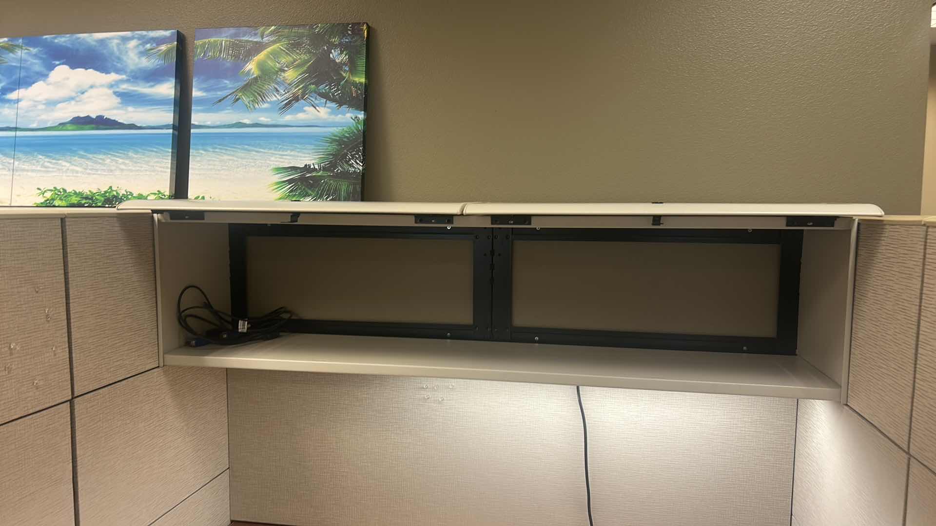 Photo 1 of WORK STATION CUBICLE 5’6” X 5’3” X H64.5”