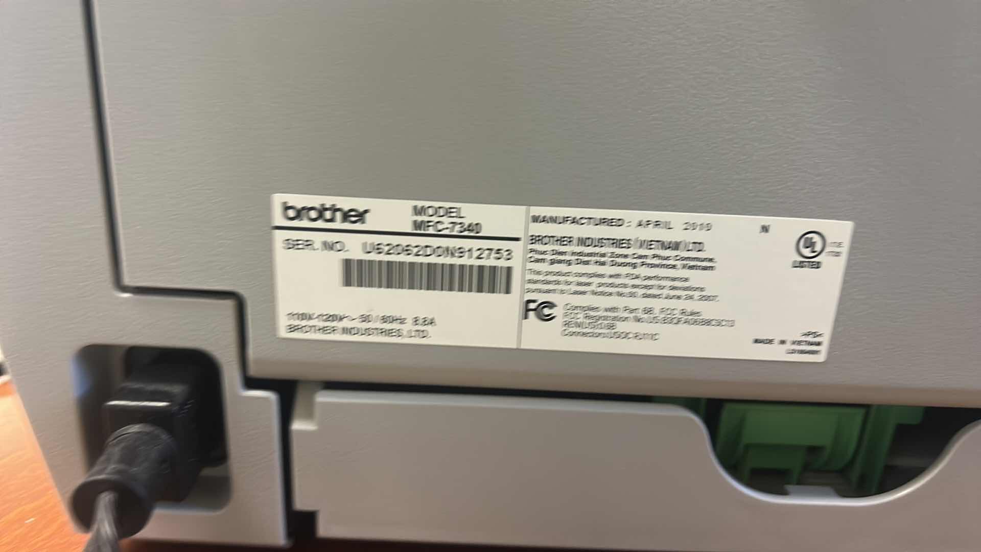 Photo 1 of BROTHER COPY MACHINE