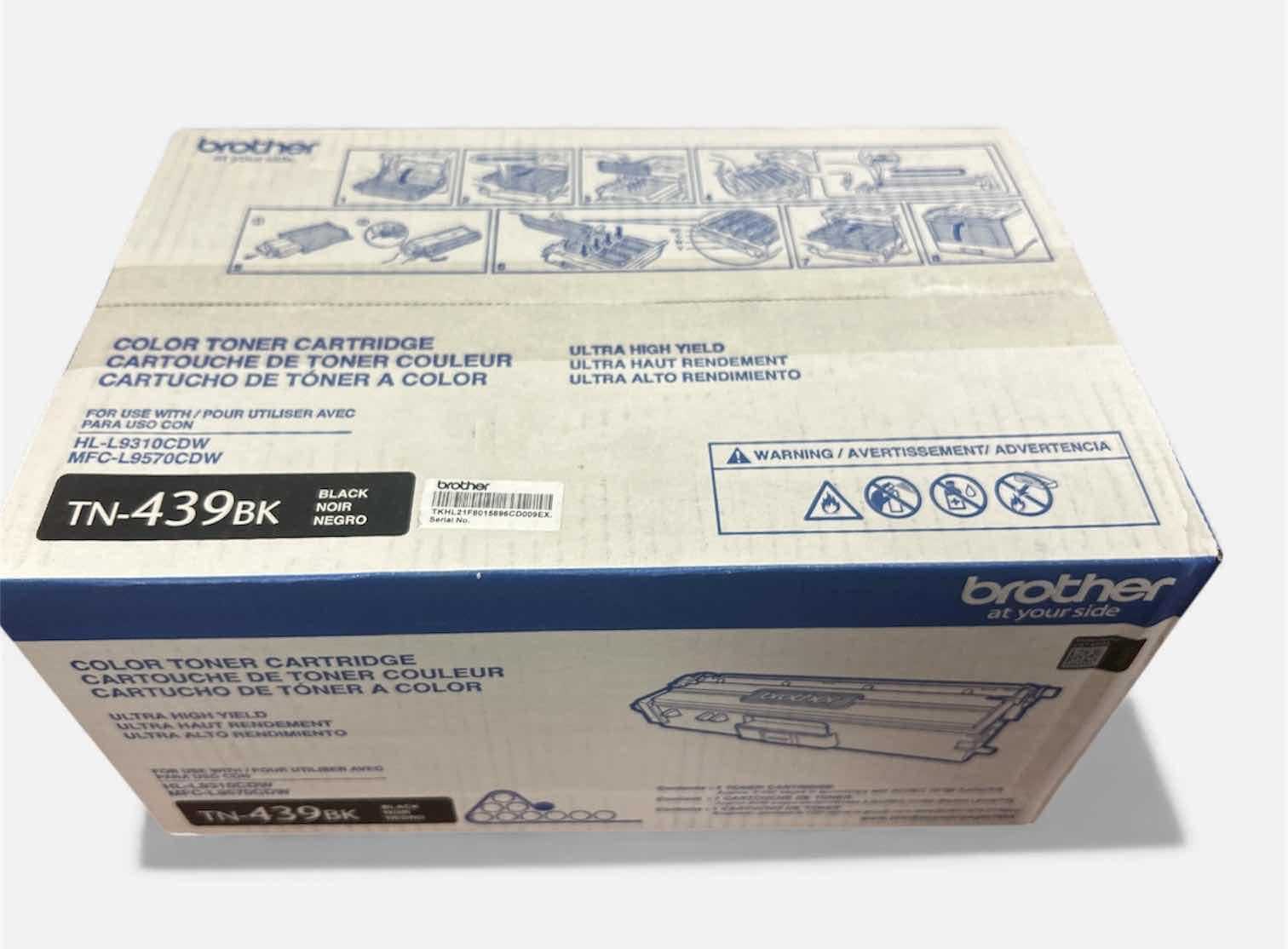 Photo 1 of BROTHER COLOR TONER CARTRIDGE TN-439BK