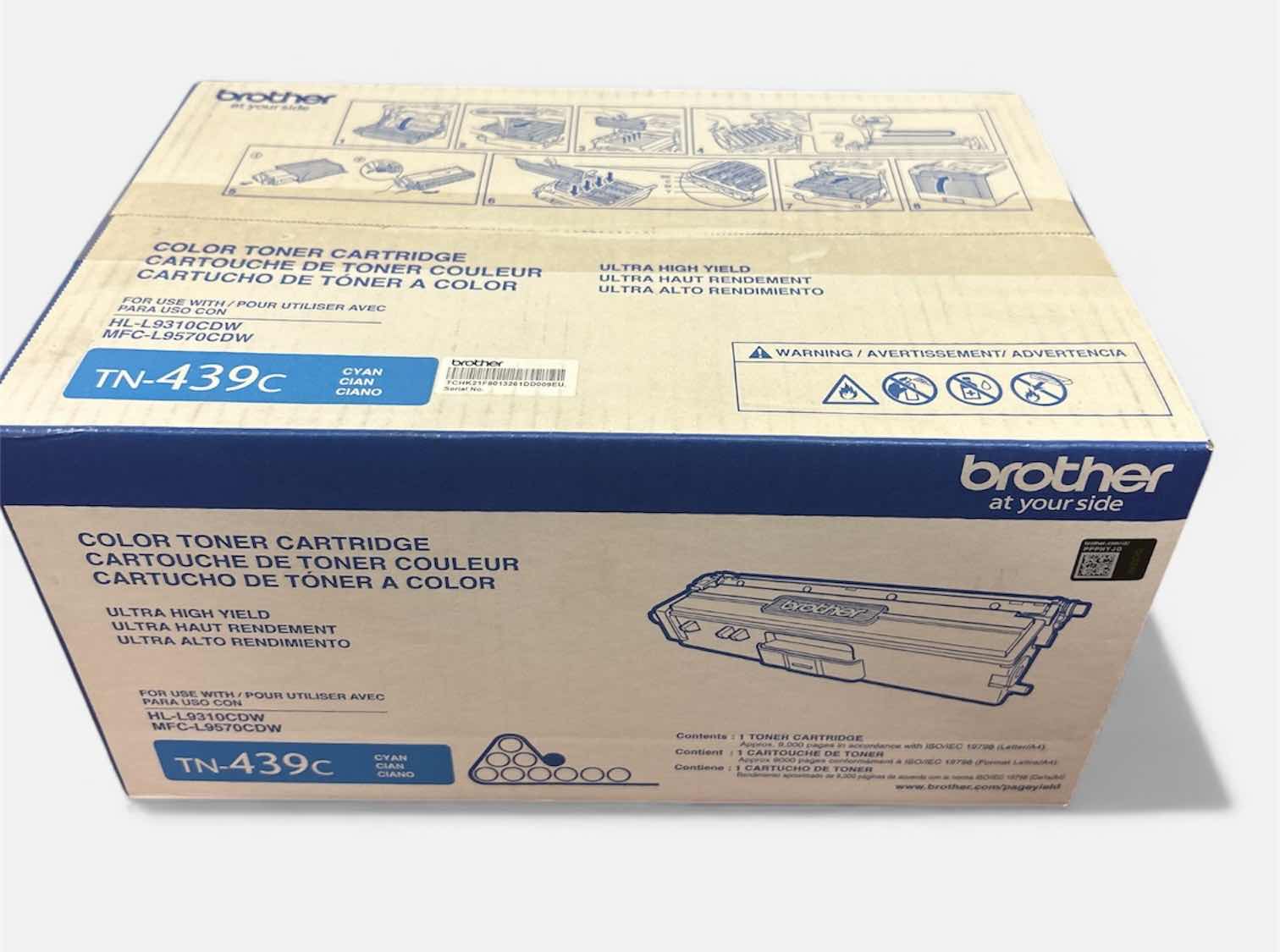 Photo 1 of BROTHER COLOR TONER CARTRIDGE TN-439B