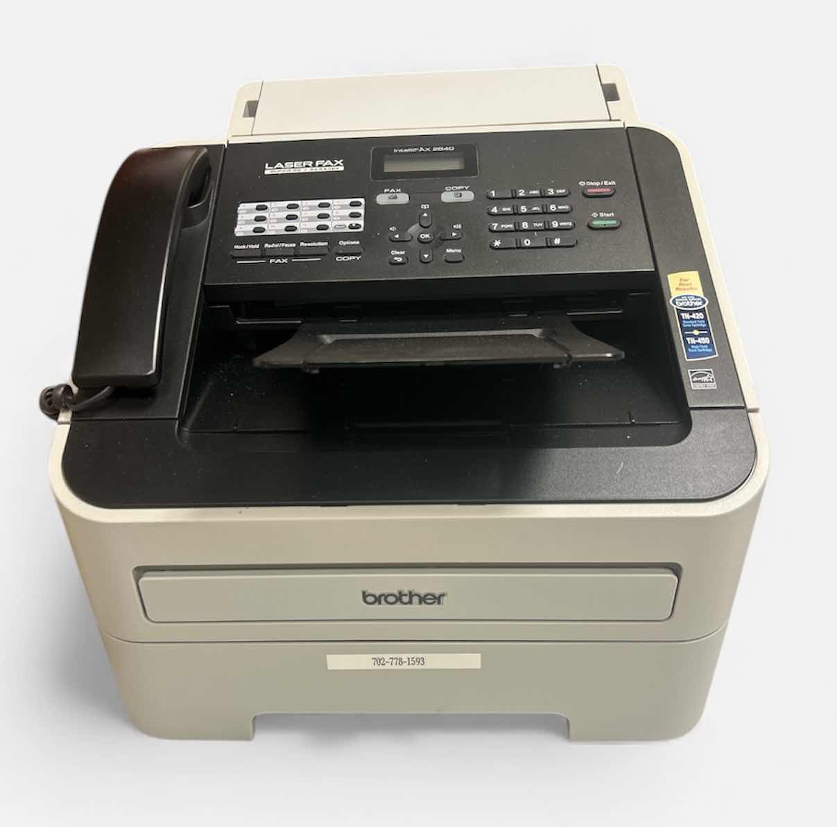 Photo 1 of INTELLiFAX LASER FAX MACHINE