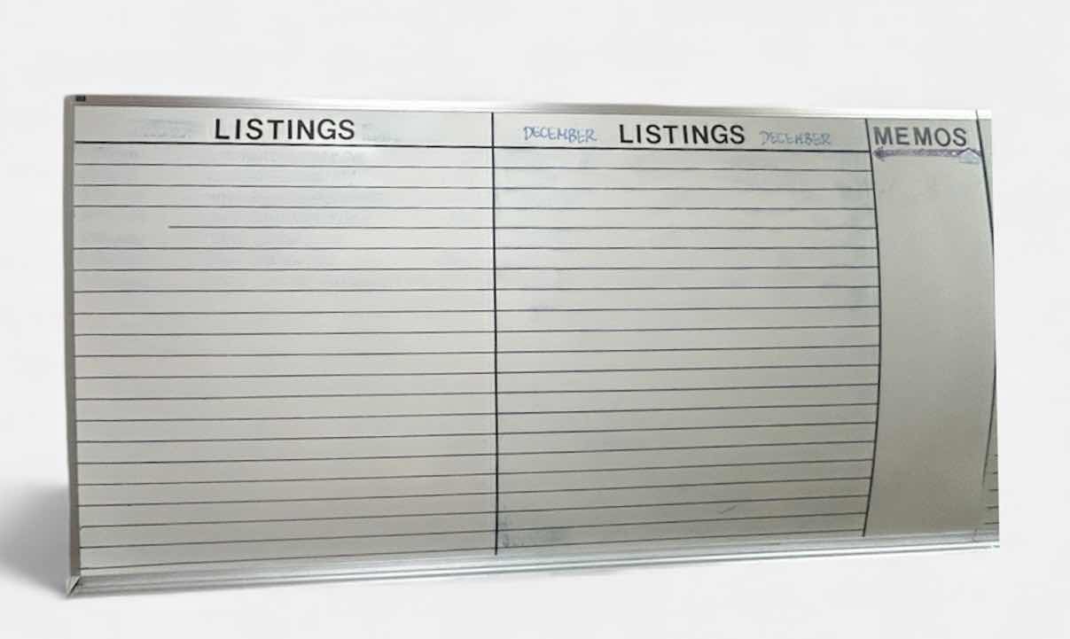 Photo 1 of VERY LARGE WALL MOUNTED WHITE BOARD 8‘ x 4‘