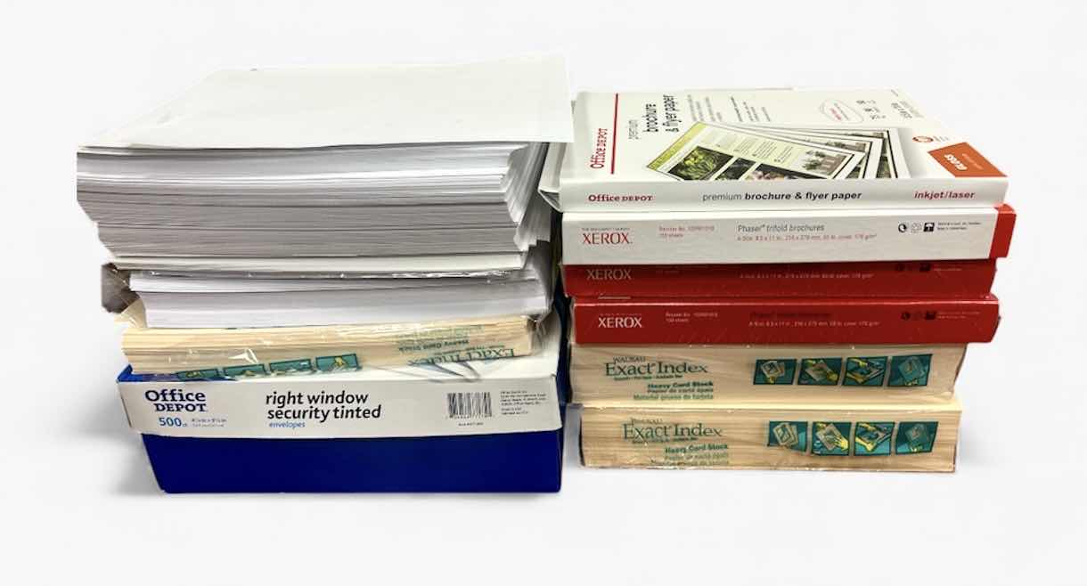 Photo 1 of OFFICE SUPPLIES - PAPER
