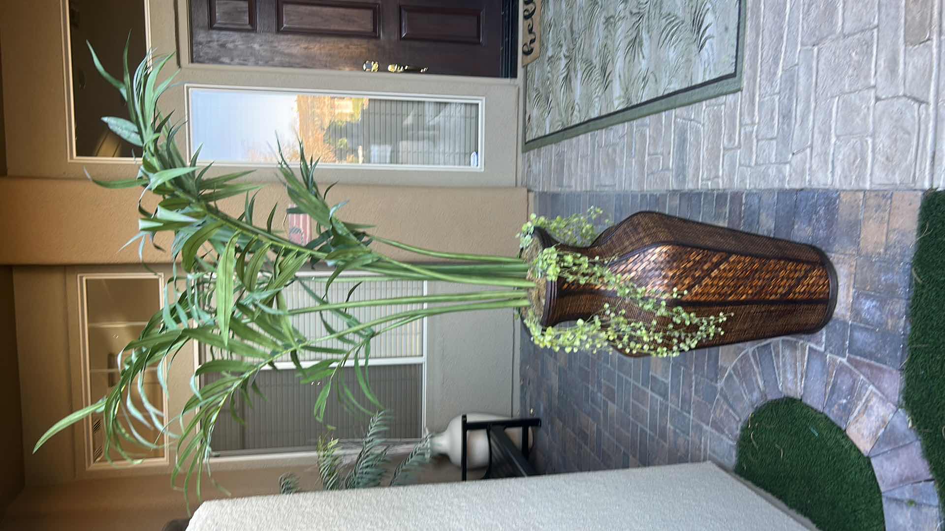 Photo 1 of ARTIFICIAL POTTED KENITIA PALM TREE H7’