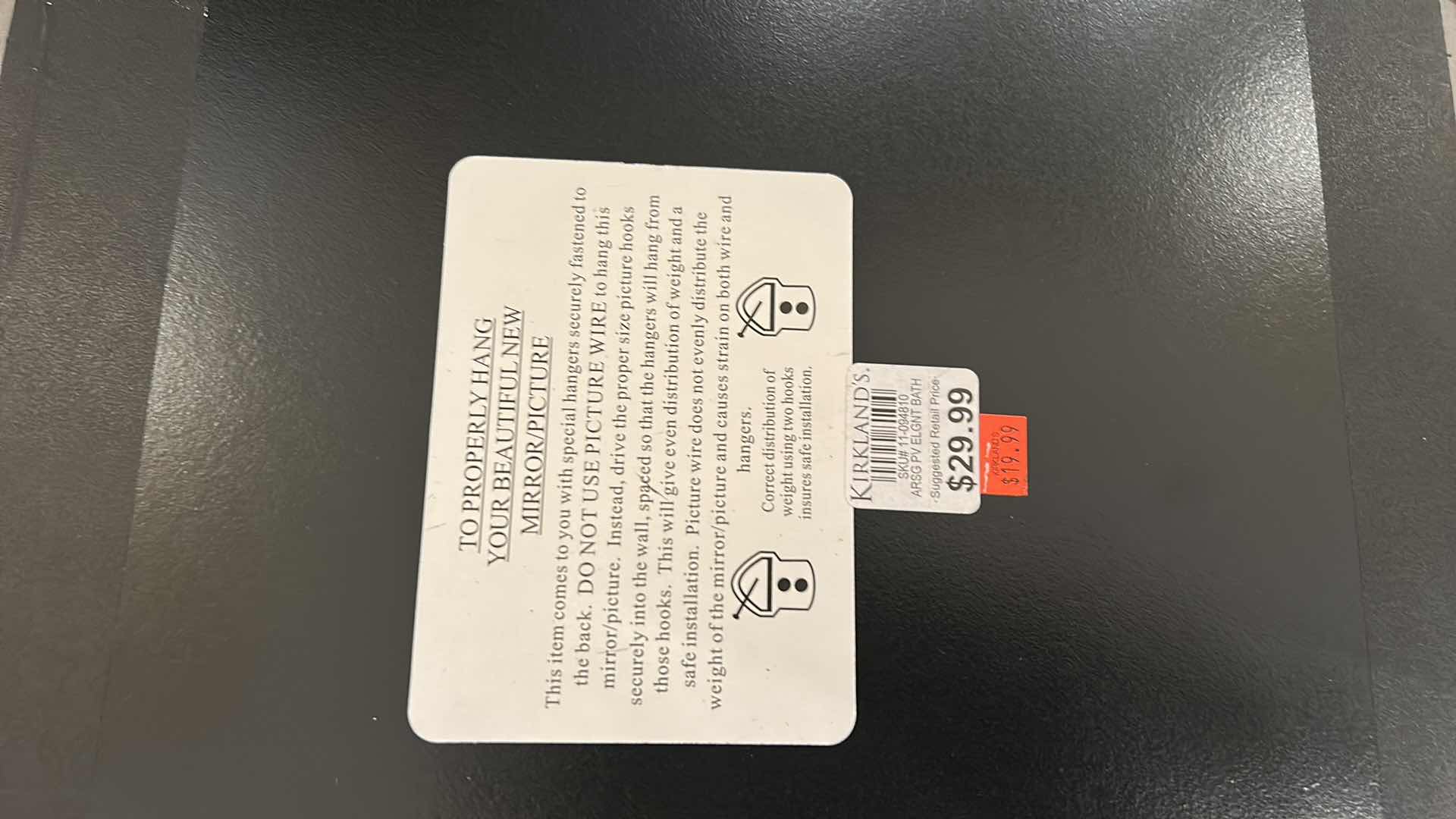 Photo 1 of 2 SHADOW BOXES, BATHROOM SCENE ARTWORK 17 1/2” x H17 1/2”