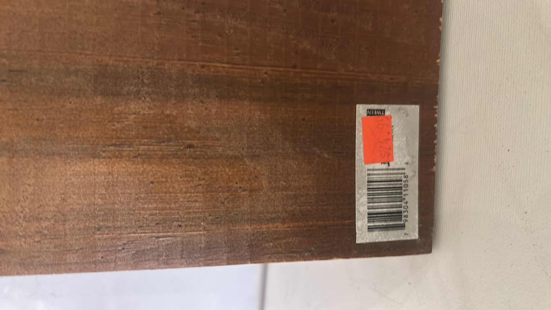 Photo 1 of PAINTED “WESTERN COWBOY ON HORSEBACK” ON WOOD SLAT, ARTWORK 5 1/2” x H18”