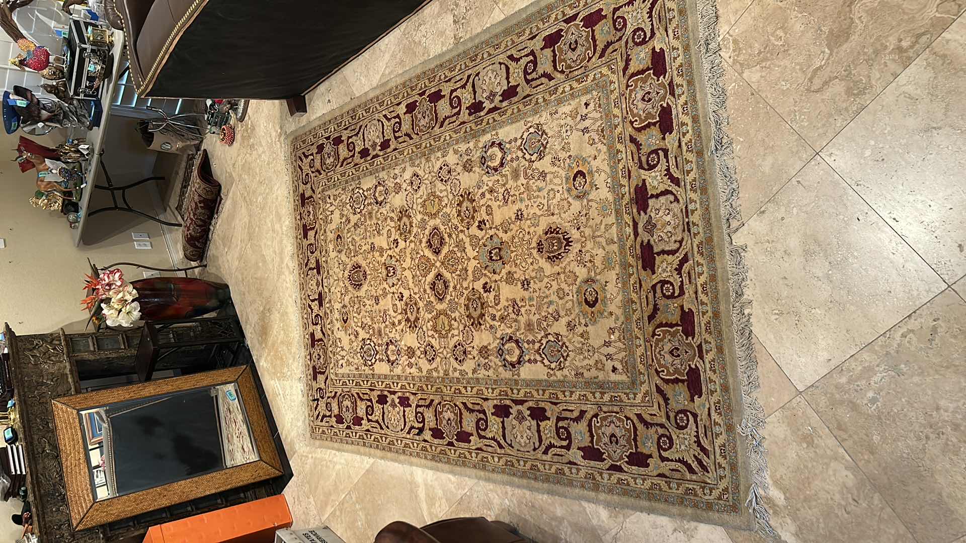 Photo 1 of BLOOMINGDALES, PAKISTAN WOOL RUG 9‘1“ X6‘1“