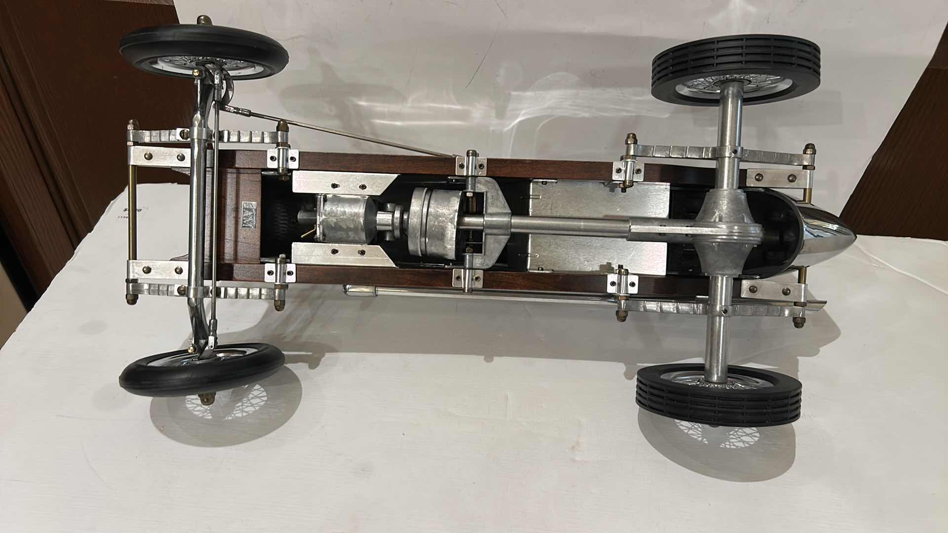Photo 1 of BANTAM MIDGET MODEL CAR, A REPLICA OF 1930S TETHER CARS KNOWN AS “SPINDIZZIES” 19” x 7”