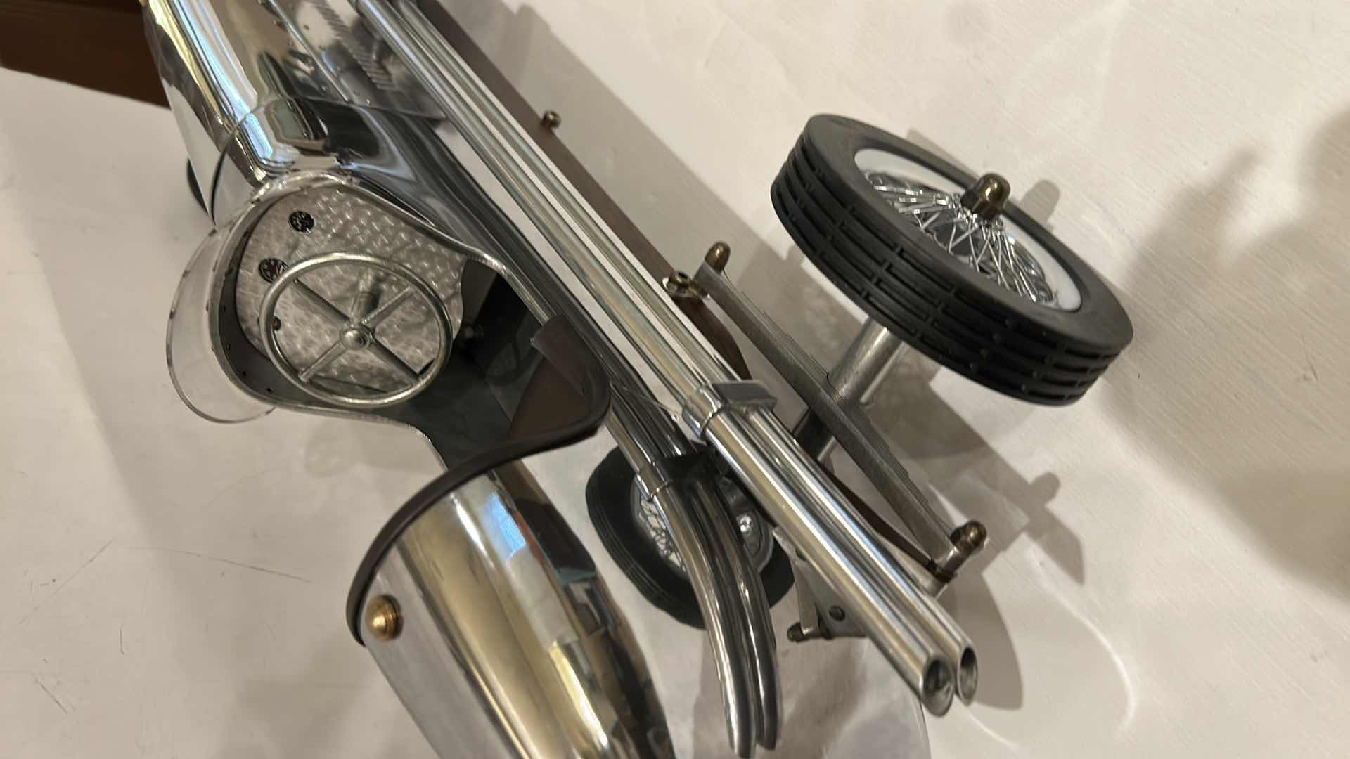 Photo 1 of BANTAM MIDGET MODEL CAR, A REPLICA OF 1930S TETHER CARS KNOWN AS “SPINDIZZIES” 19” x 7”