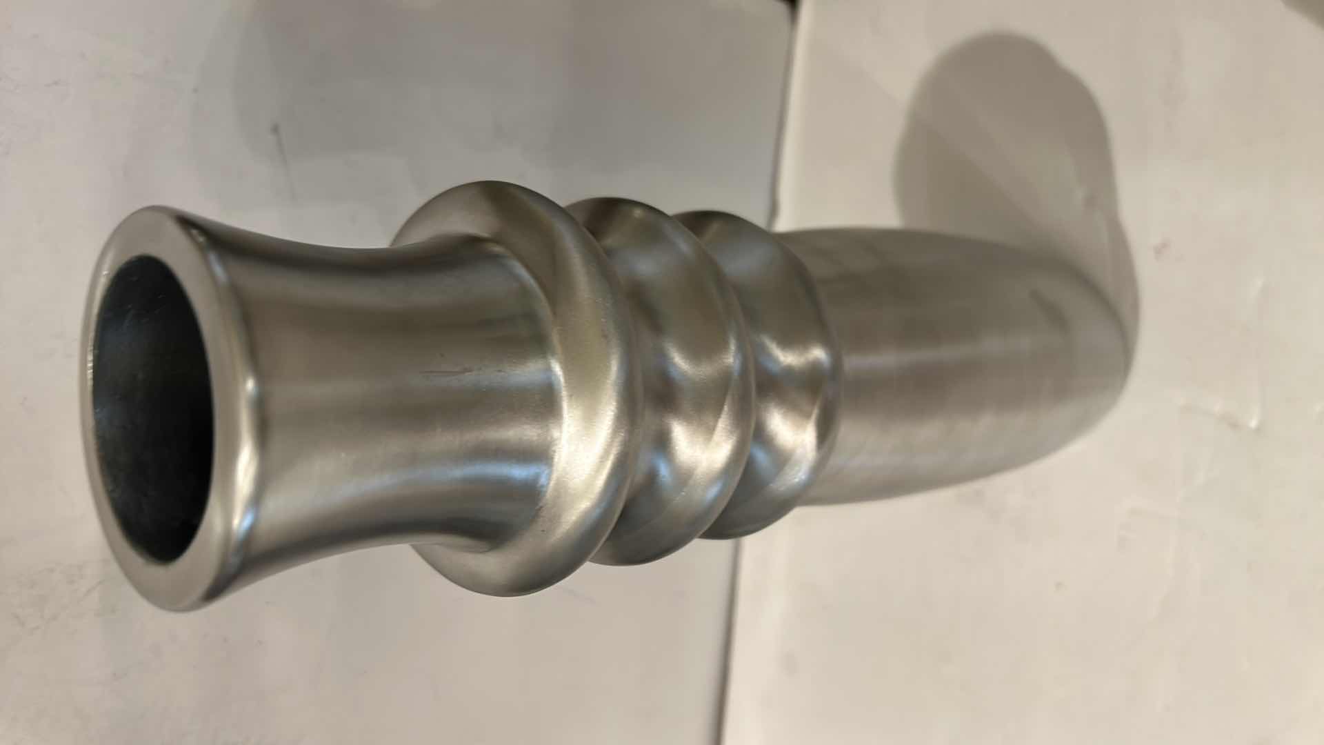 Photo 1 of MARQUEE WATERFORD CONTEMPORARY ALUMINUM VASE H 16”