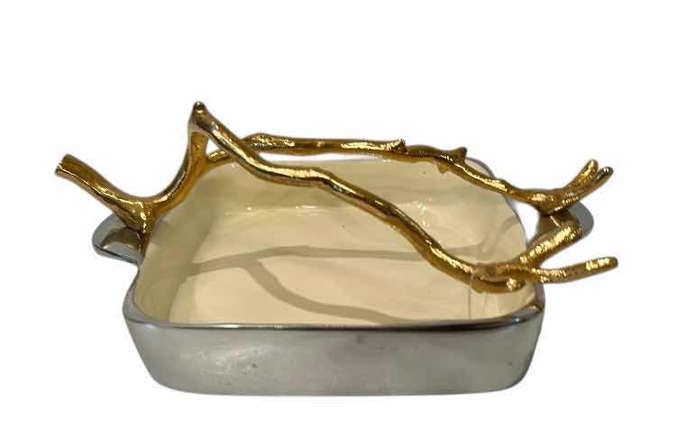 Photo 1 of BRANCH METAL SQUARE SERVING TRAY 8”