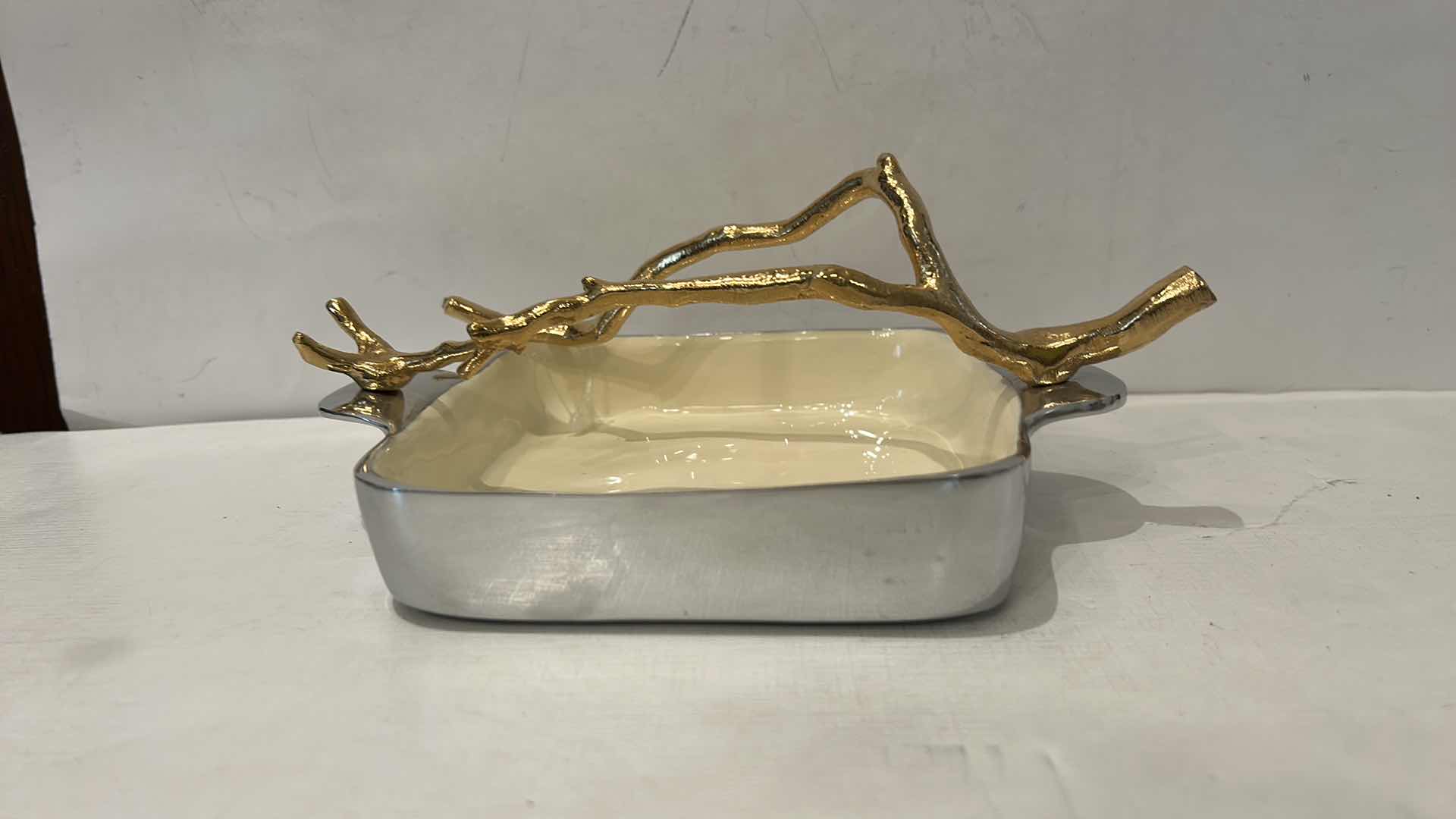 Photo 1 of BRANCH METAL SQUARE SERVING TRAY 8”