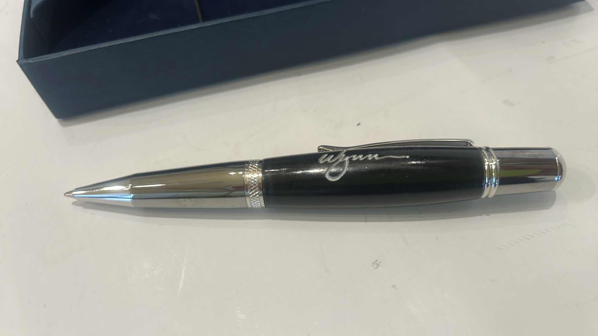 Photo 1 of ROMANTICA PENS WITH A STORY ENGRAVED WITH WYNN. RETAIL PRICE $275