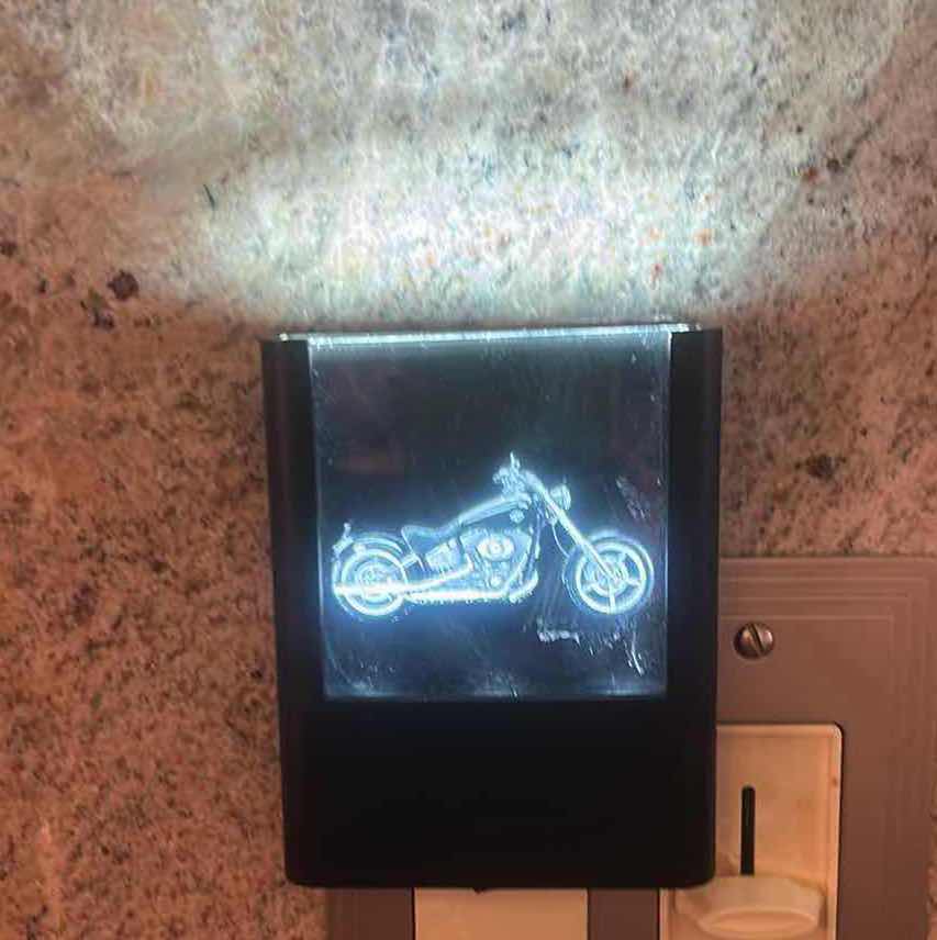 Photo 1 of NEW IN BOX MOTORCYCLE NIGHTLIGHT.