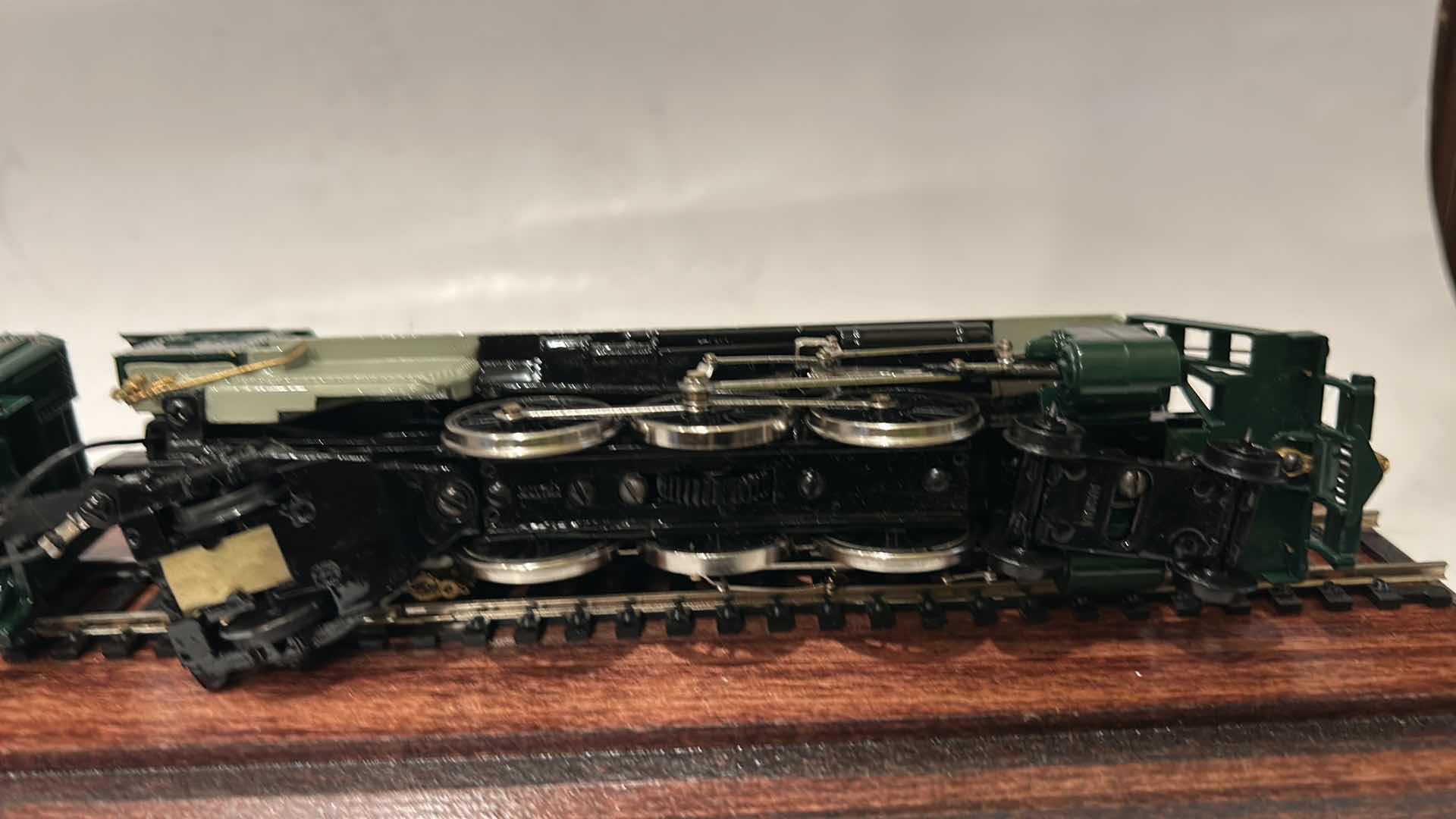 Photo 1 of METAL “THE LINDENBURG SPECIAL”, BALTIMORE & OHIO RAILROAD ENGINE AND COAL CAR, INSIDE CASE. (TRAIN H2”) CASE 15.5” LONG WITH COA