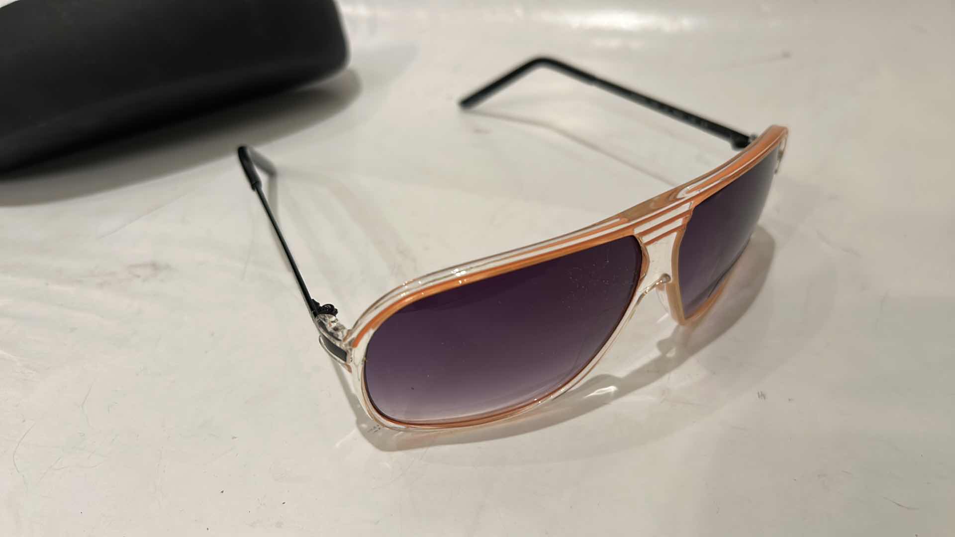 Photo 1 of ARMANI EXCHANGE AVIATOR SUNGLASSES IN ORIGINAL CASE