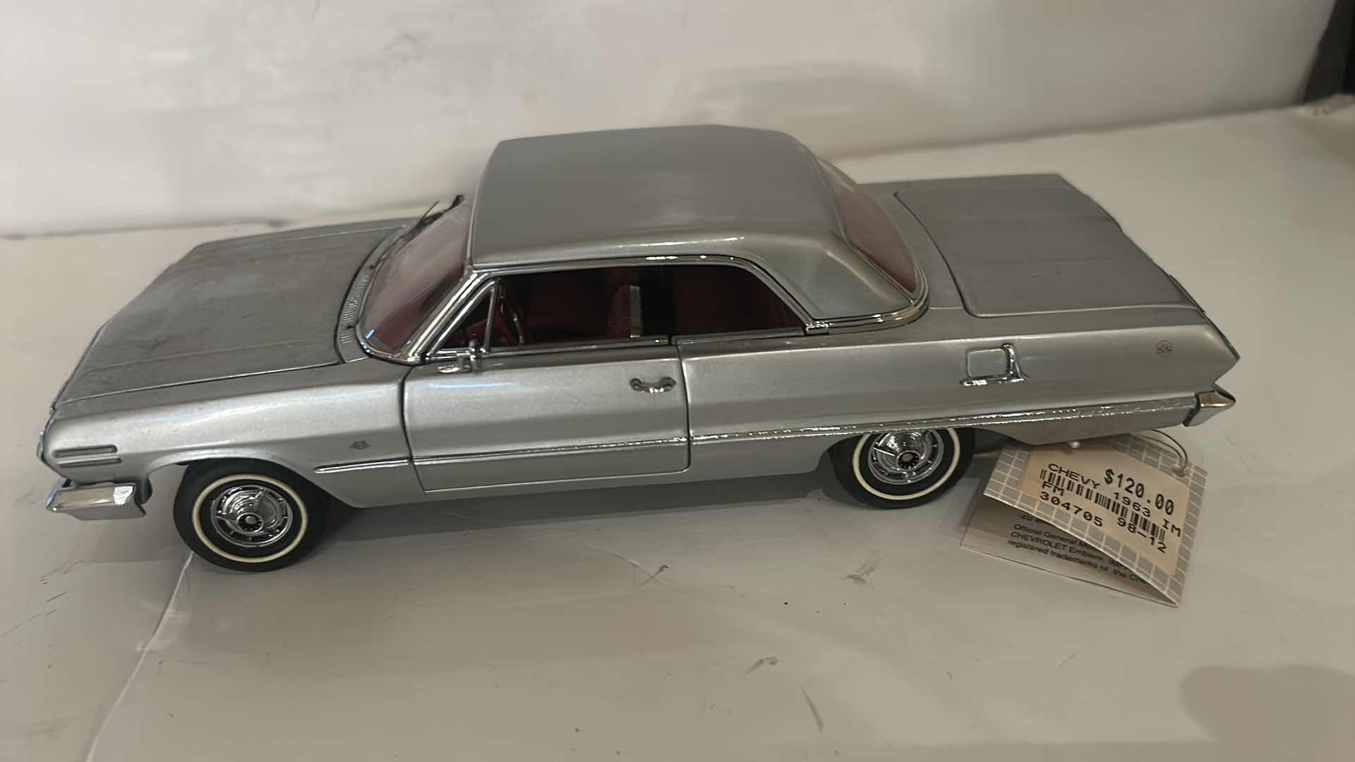 Photo 1 of 1963 IMPALA CAR MODEL 8.5” LONG
