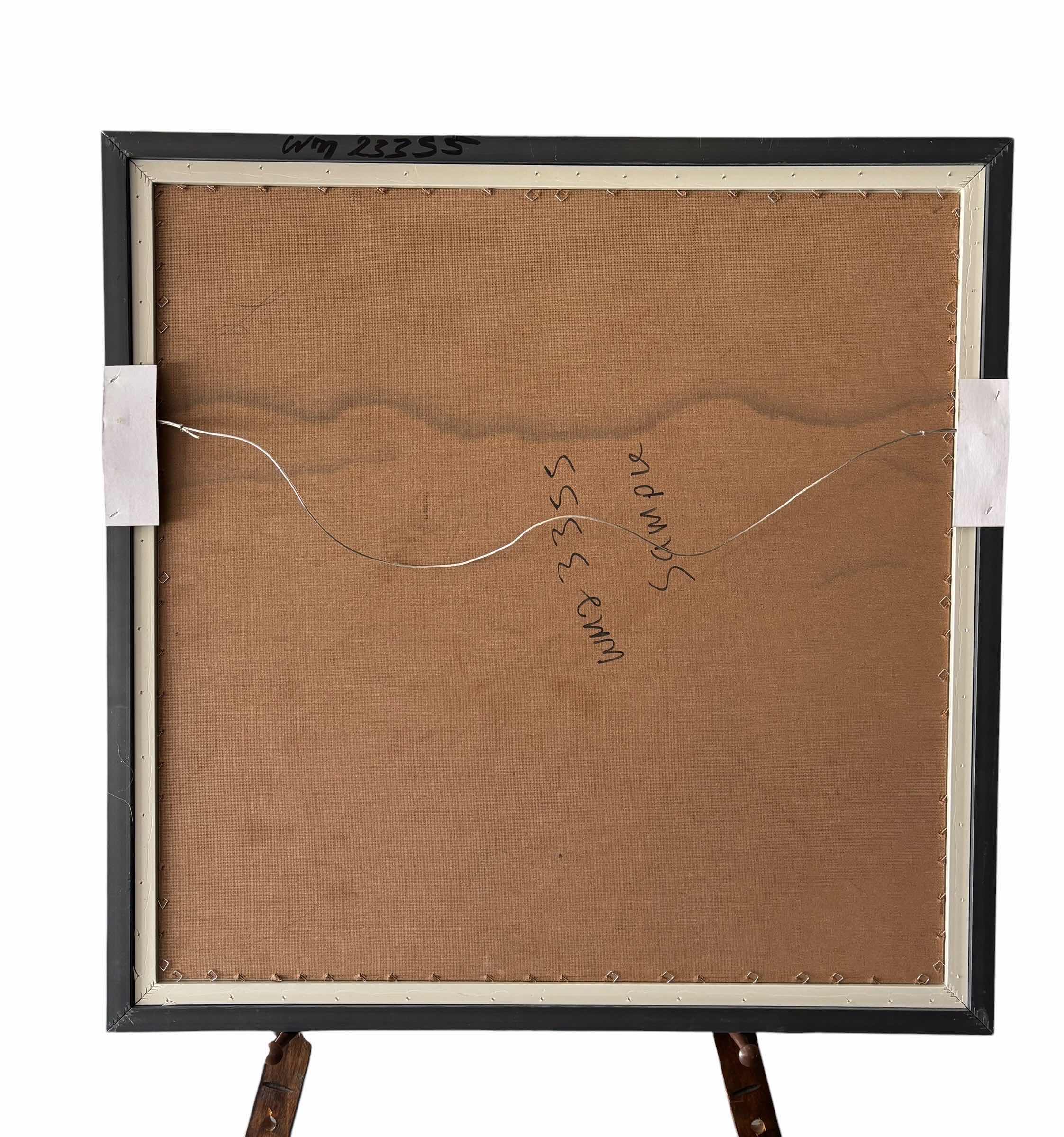Photo 1 of FRAMED ART LARGE “PLAYA” CANVAS 33” X 33”