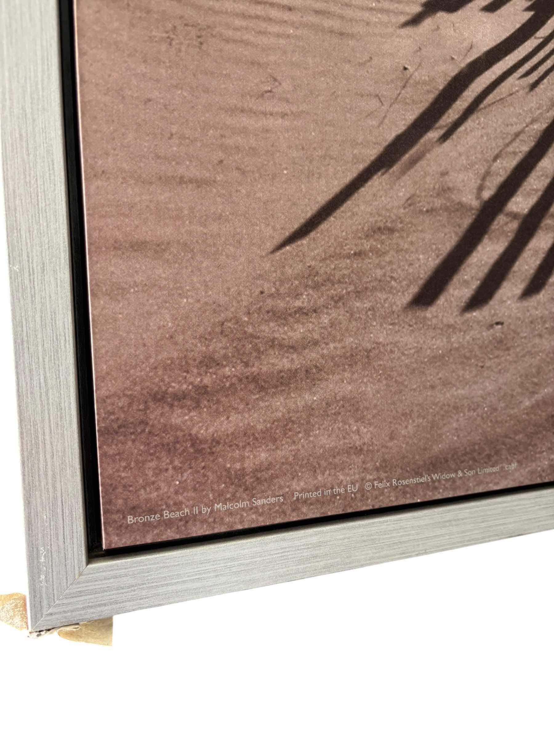 Photo 1 of FRAMED BLACK & WHITE BEACH PICTURE 39” X 55”