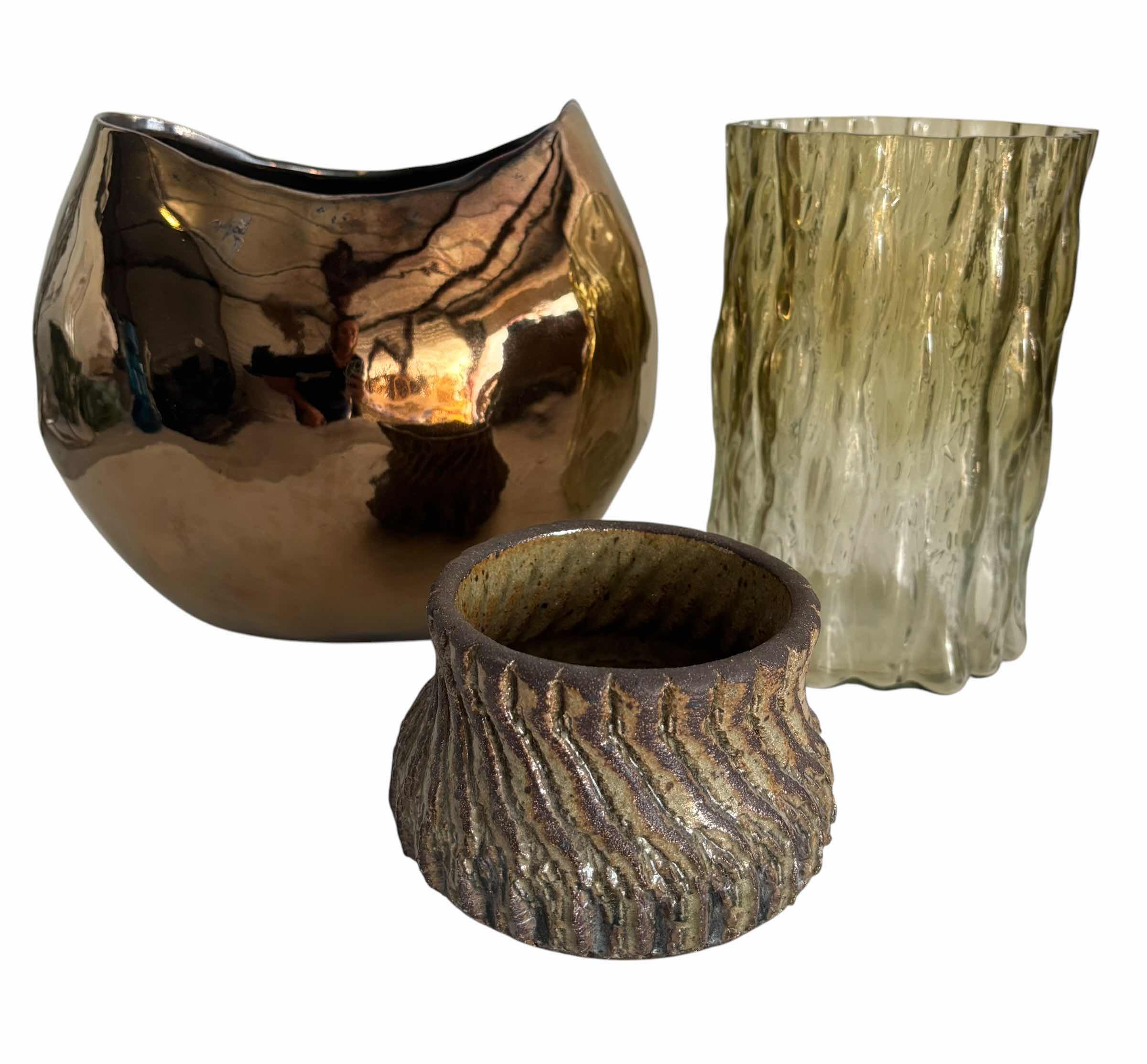Photo 1 of HOME DECOR: VASES, FISH THEMED DISH & POTTERY PIECE