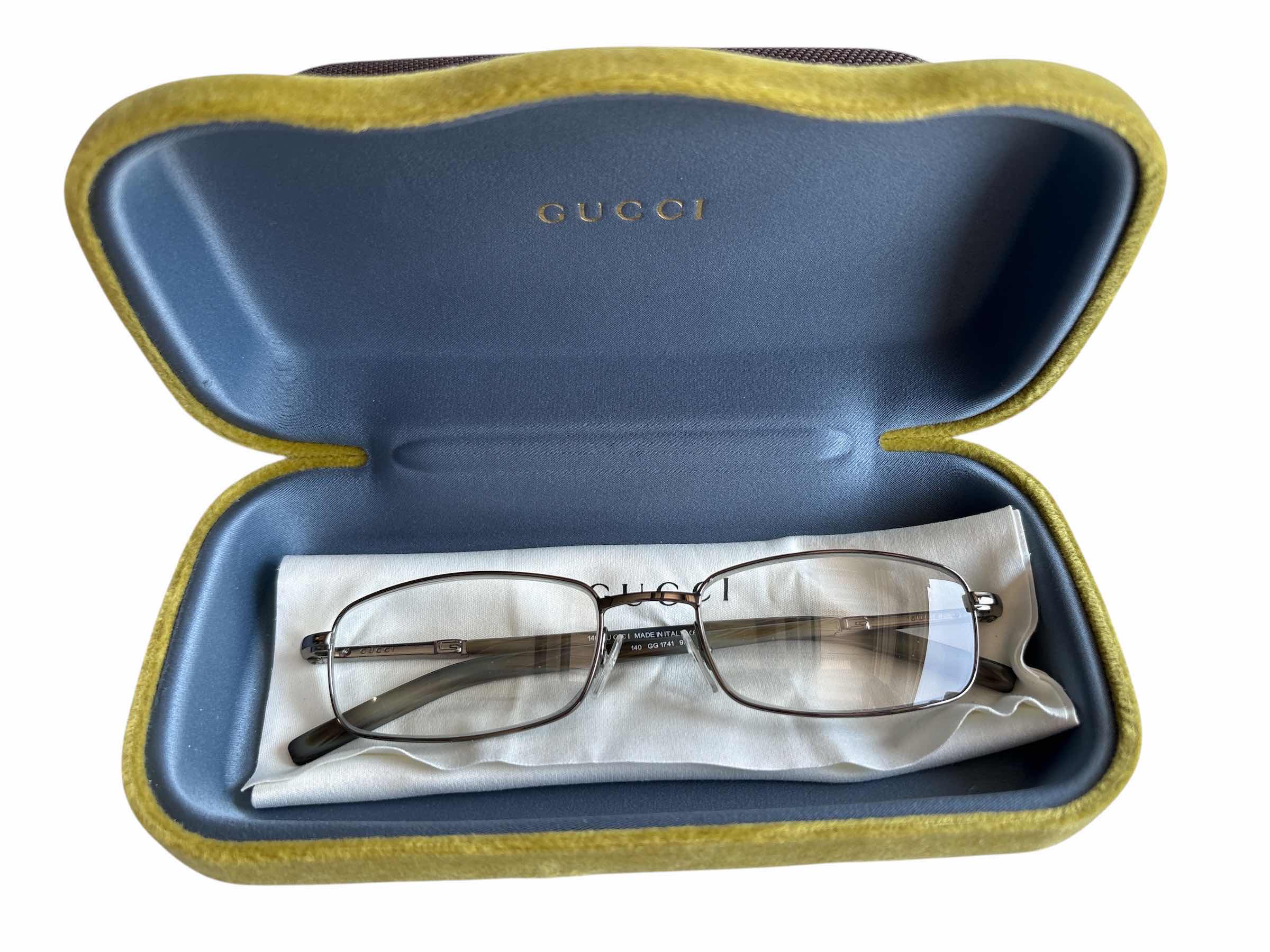 Photo 1 of GUCCI GG 1741 STAINLESS STEEL GLASSES (SEE NOTES)