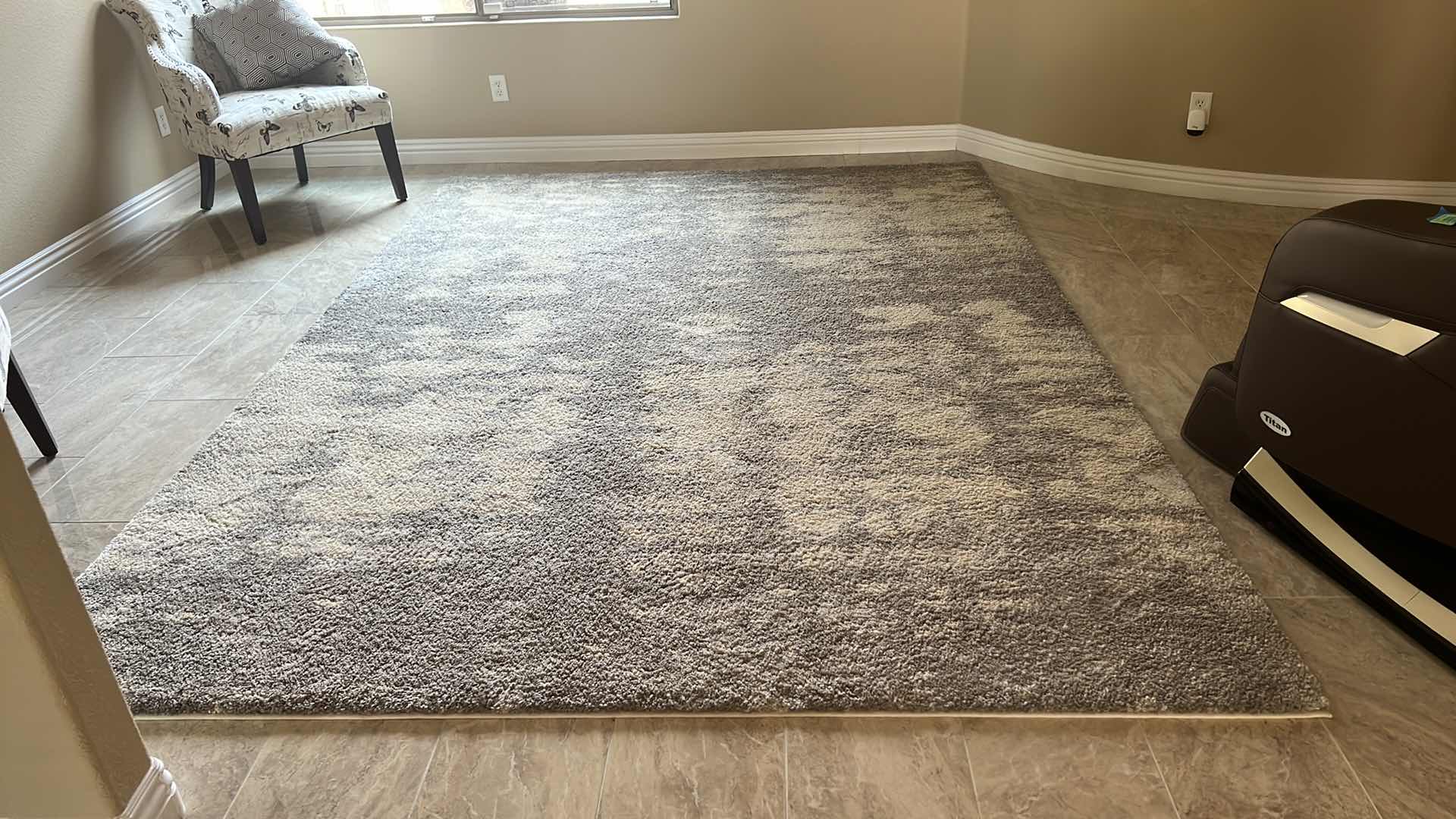 Photo 1 of ORIAN "RADA TAUPE" AREA RUG 130"x 93"