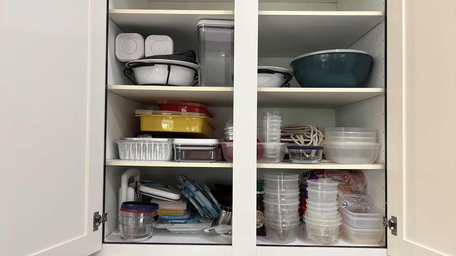 Photo 1 of CONTENTS OF KITCHEN PANTRY-FOOD STORAGE CONTAINERS