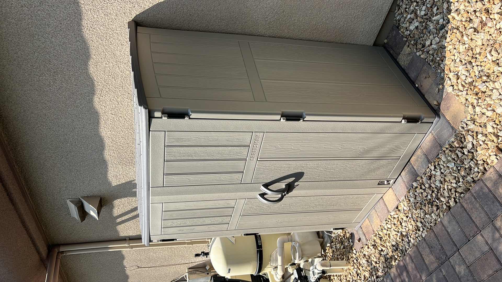 Photo 2 of CRAFTSMAN PLASTIC TOUGH SHED 50" x 30" H 72" (CONTENTS SOLD SEPARATELY)