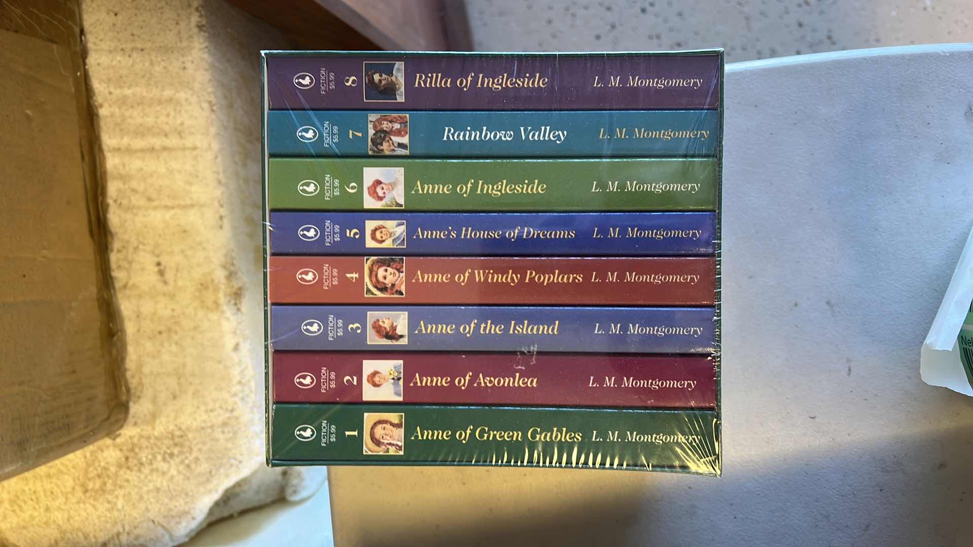 Photo 1 of COMPLETE SET OF 8 "ANNE OF GREEN GABLES" BY L.M. MONTGOMERY GIFT SET BOOKS