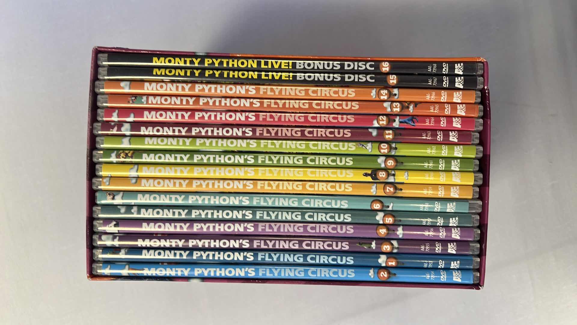 Photo 1 of COMPLETE "MONTY PYTHON" FLYING CIRCUS DVD BOX SET (EPISODES 1-16)