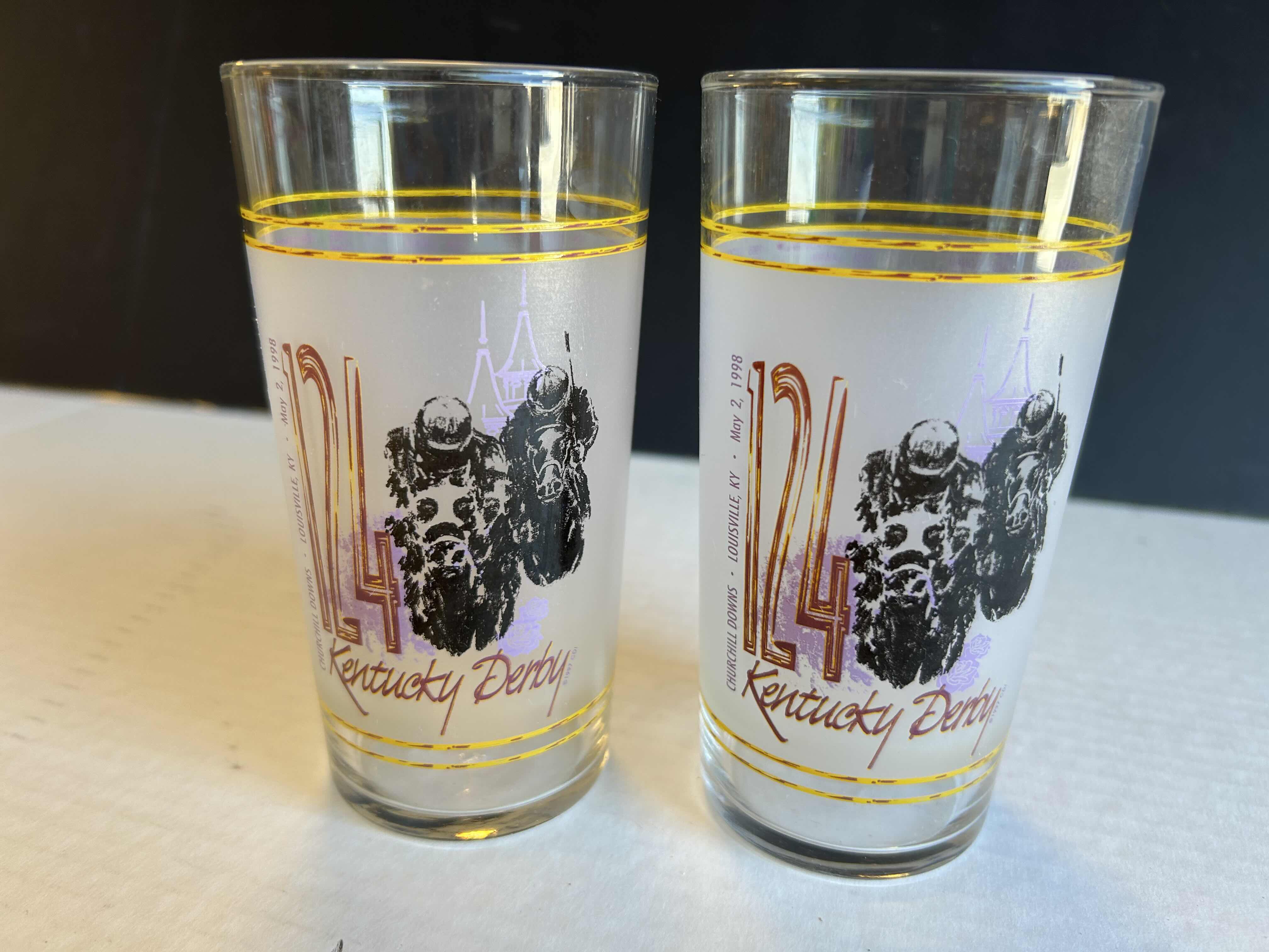 Photo 1 of 2- KENTUCKY DERBY MINT JULEP GLASSES
