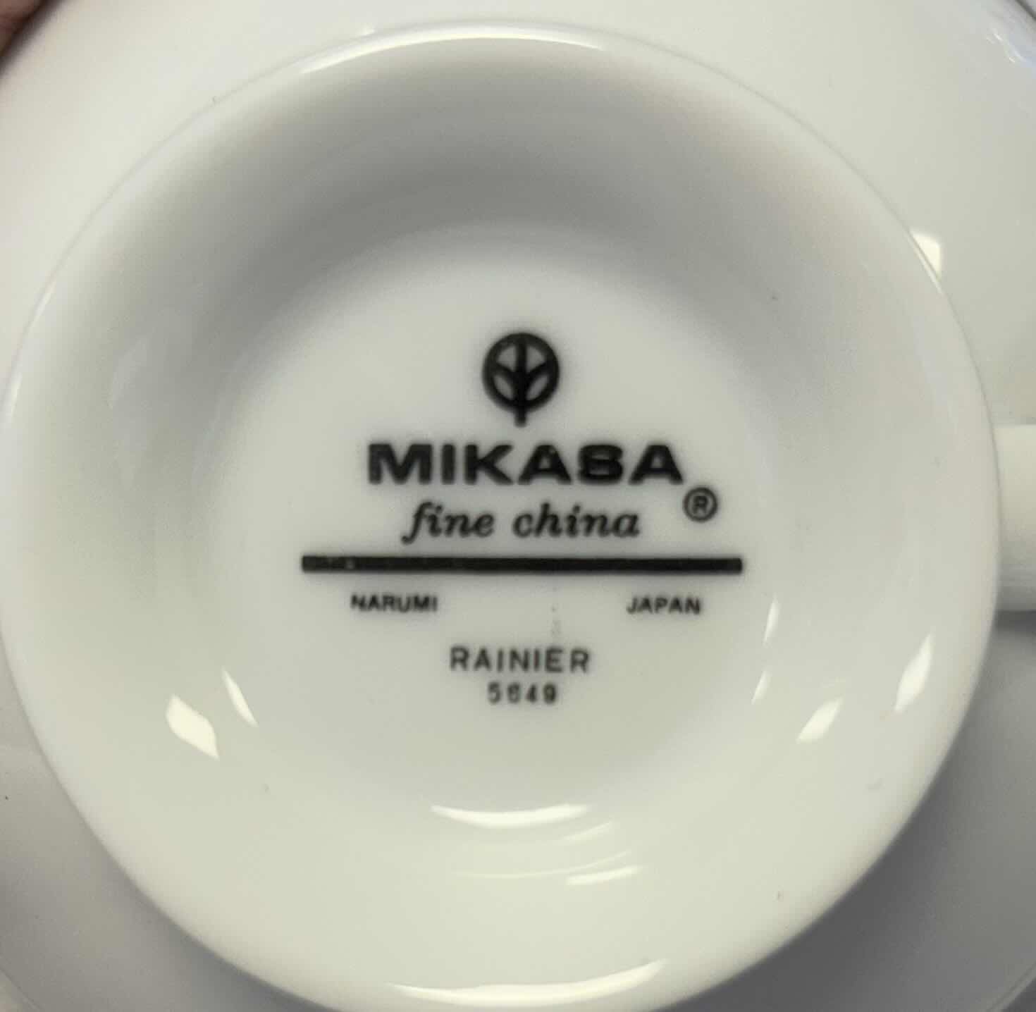 Photo 3 of 2 RAINER FOOTED CUPS BY MIKASA