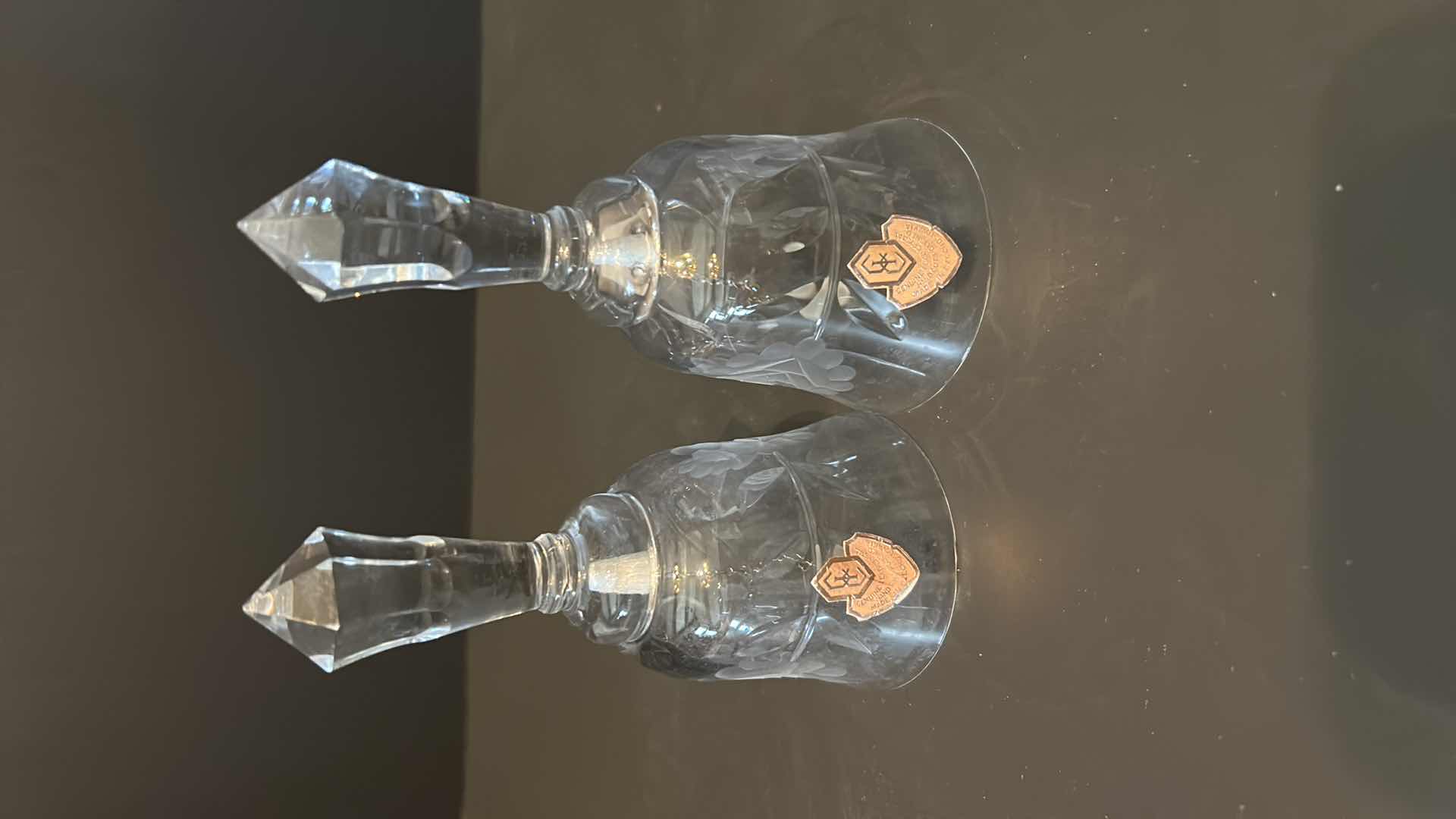 Photo 1 of 3- CRYSTAL BELLS WATERFORD BACCARAT