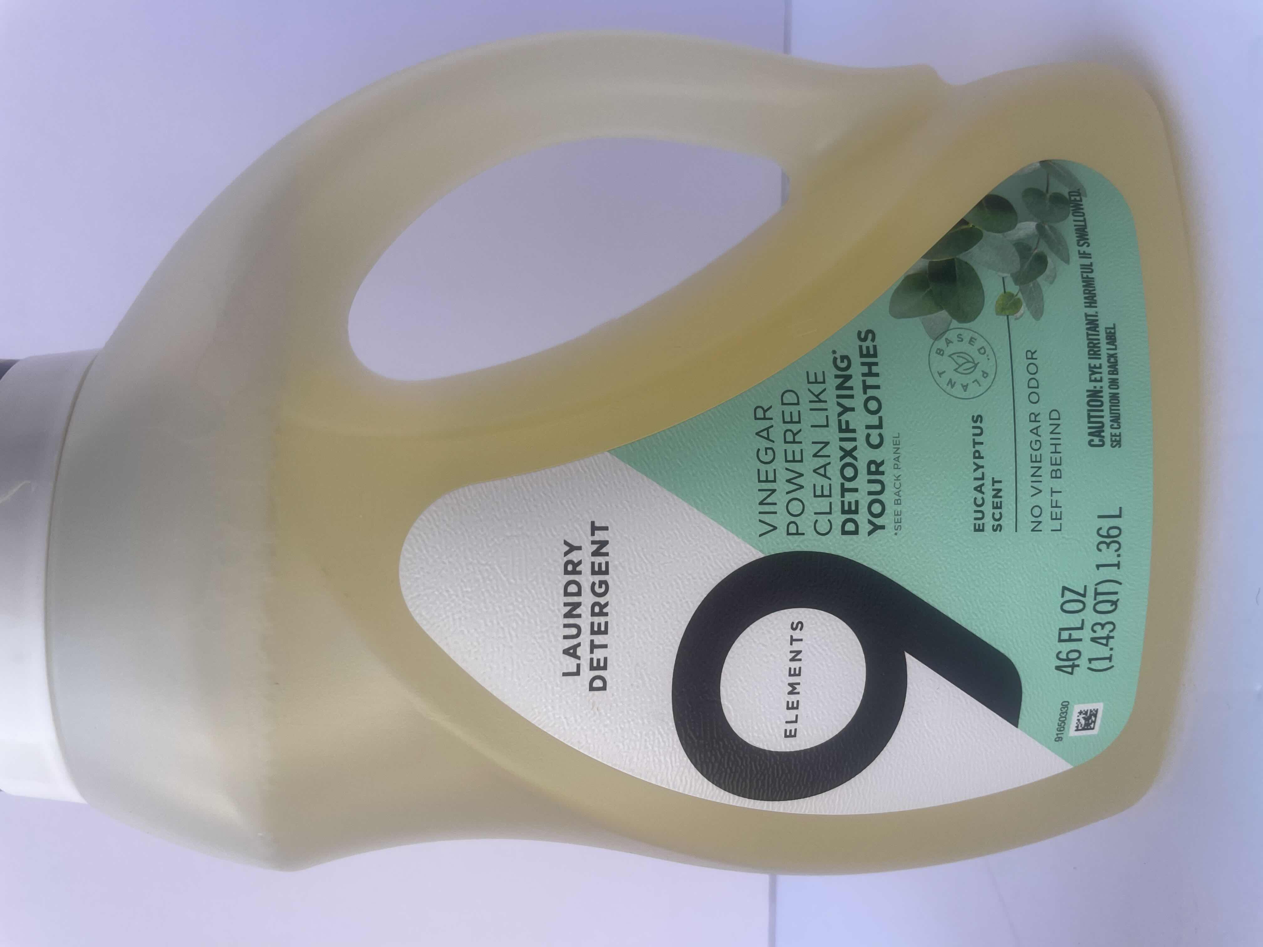 Photo 2 of 9 ELEMENTS LAUNDRY DETERGENT EUCALYPTUS SCENT 46 FL OZ. (3)