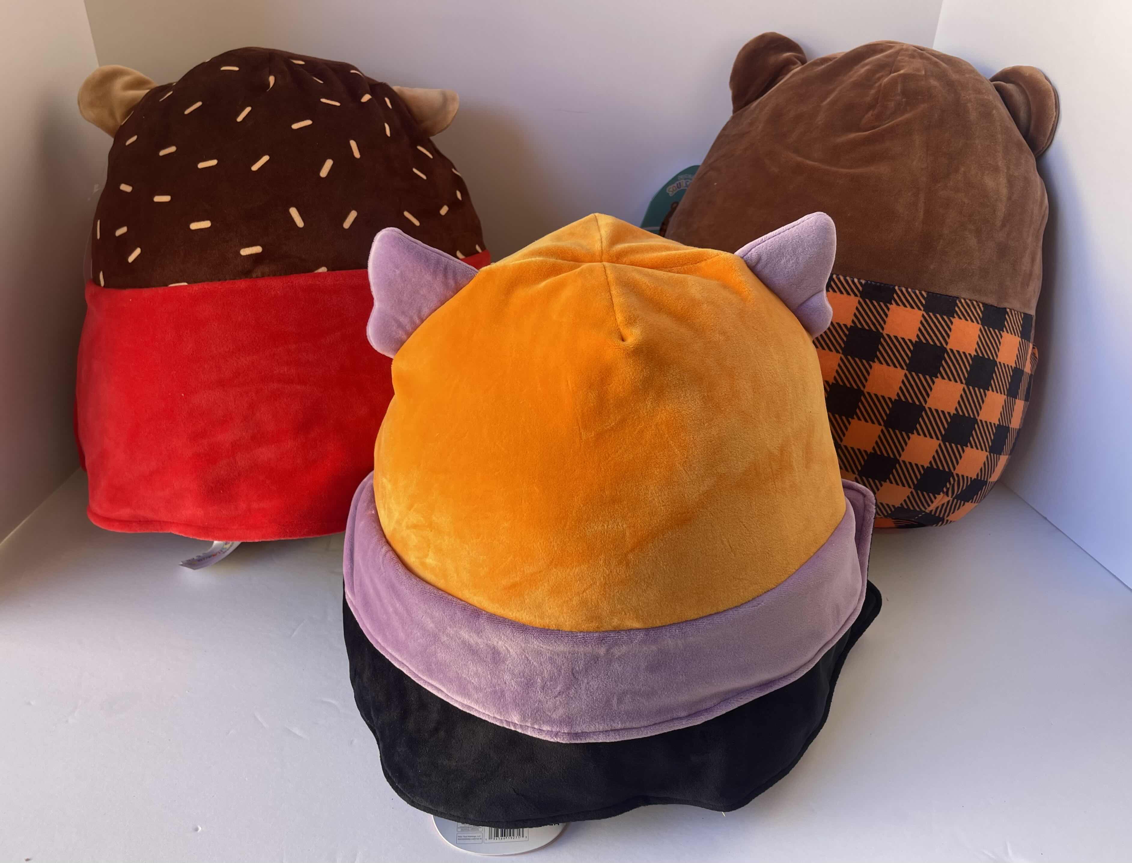 Photo 3 of NWT HALLOWEEN SQUISHMALLOWS (3) - VLAD H12”,  HANS H12” & OMAR H12” 
