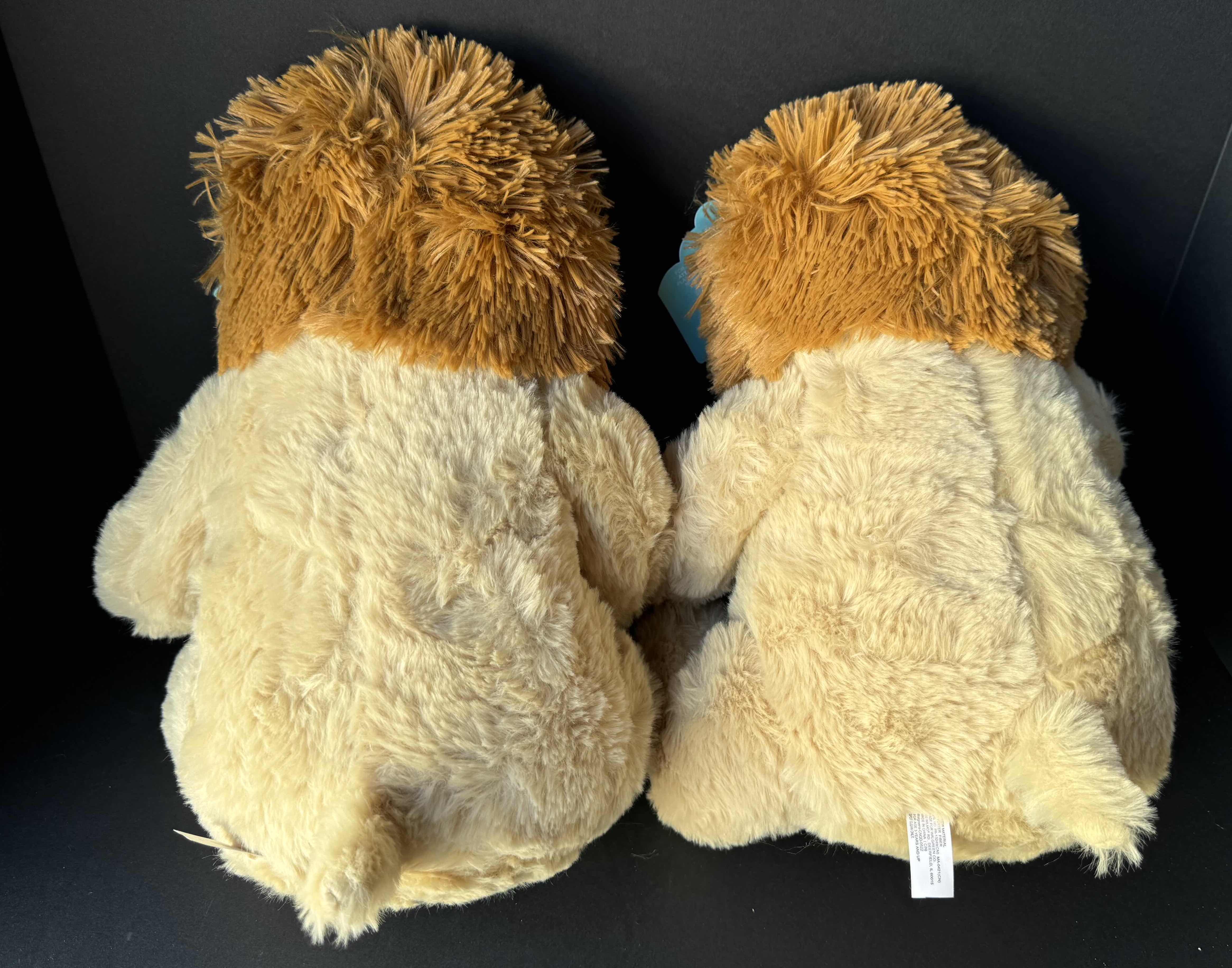 Photo 2 of NWT HUG ME BIG AND LITTLE LION PLUSH H12” (2)