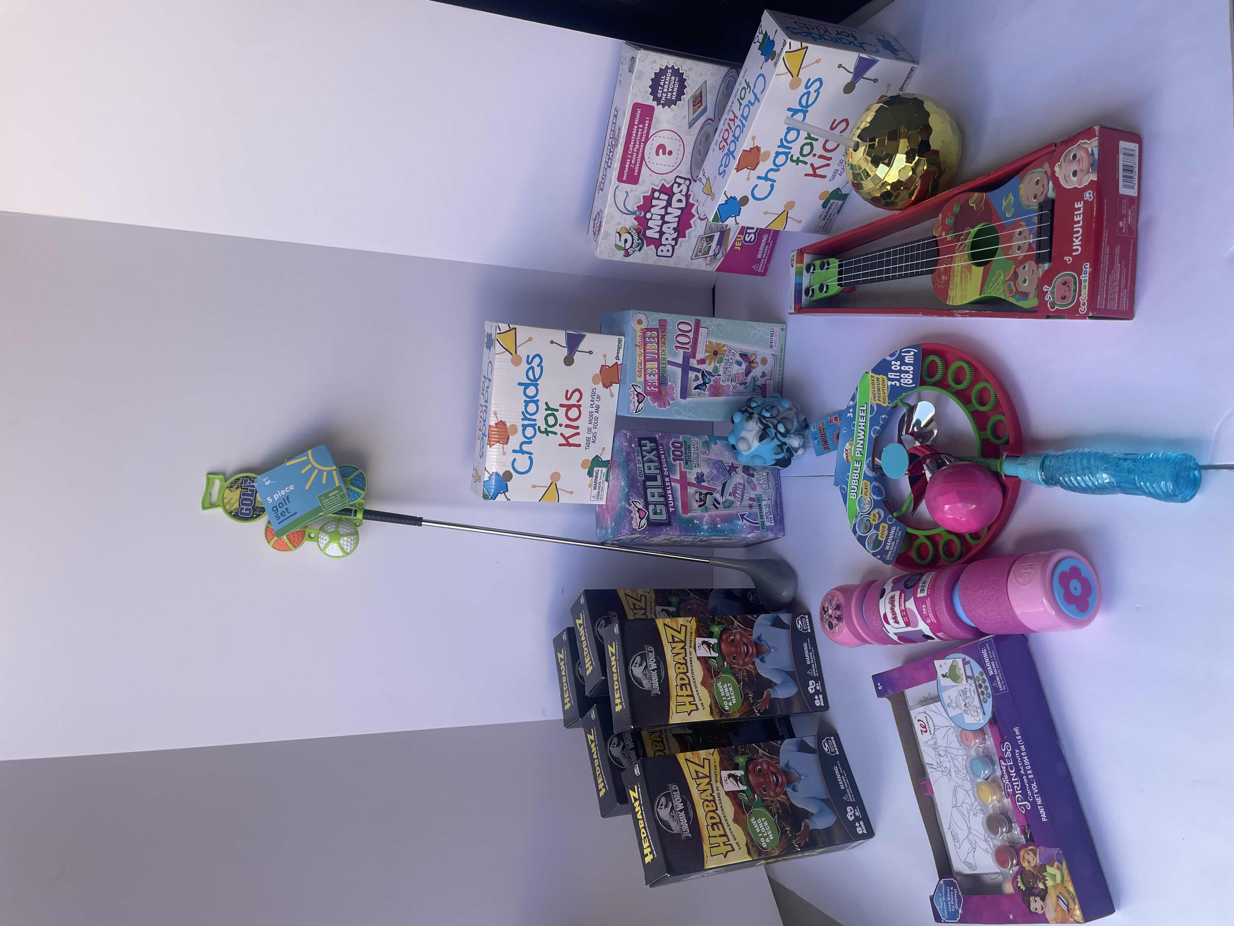 Photo 1 of SUMMER TIME TOYS AND GAMES LOT 