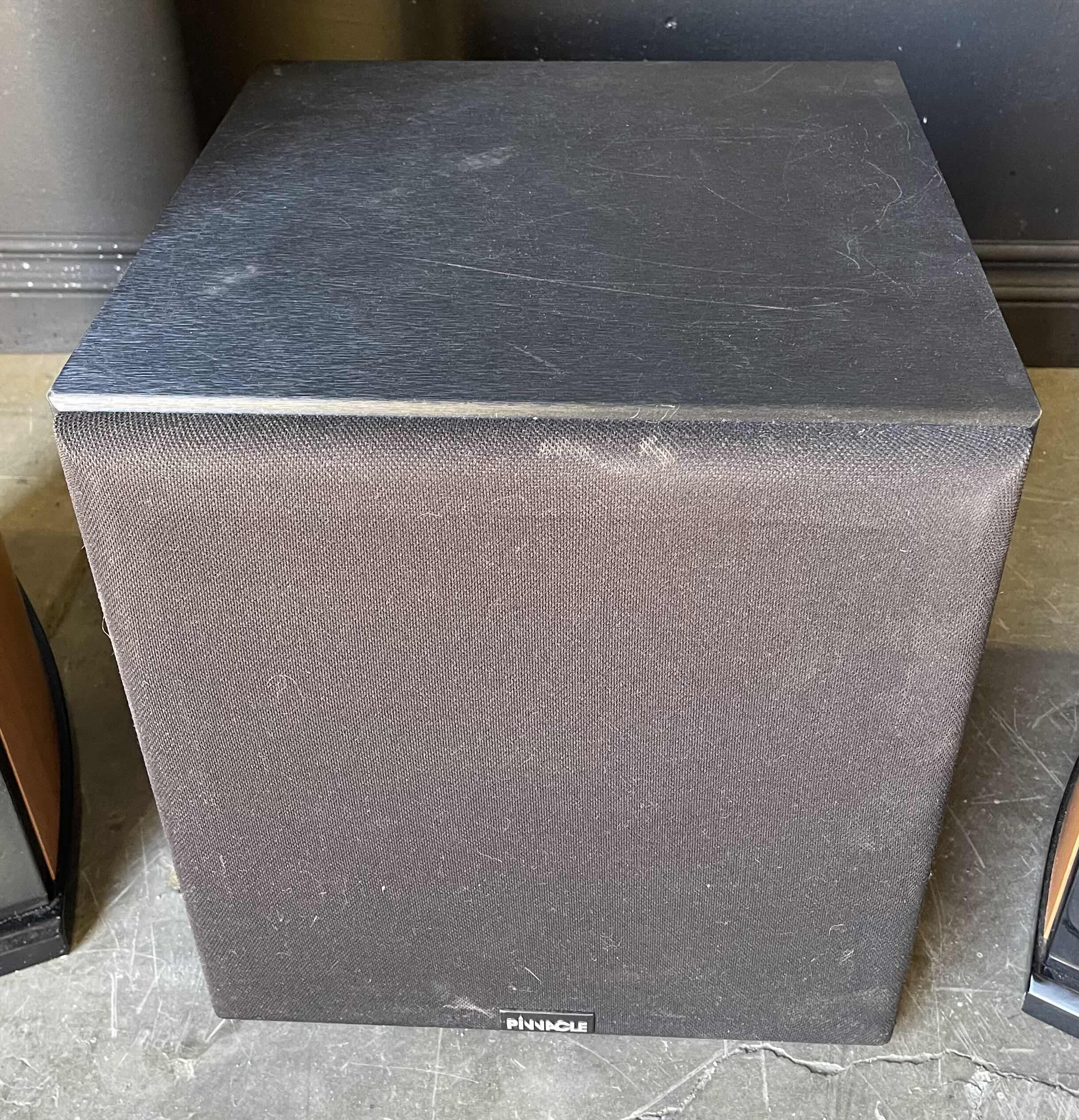 Photo 5 of PINNACLE FLOOR SPEAKERS MODEL BDC 1200 & SUB WOOFER MODEL PS SUB 150 MSRP $300