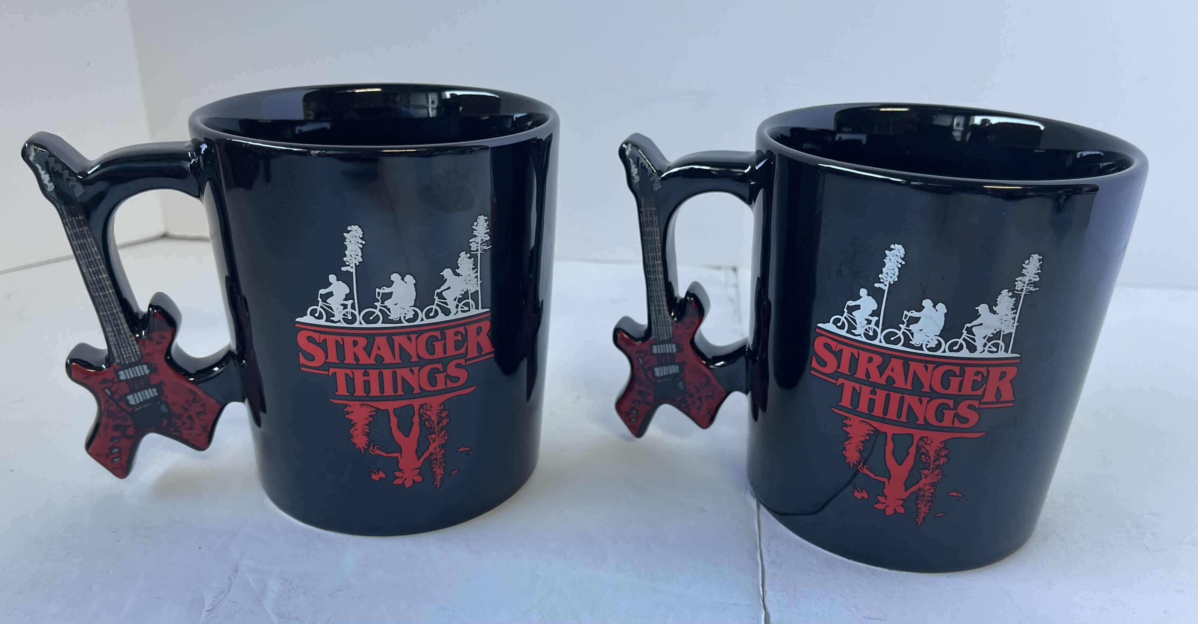 Photo 1 of STRANGER THINGS COLLECTOR CERAMIC MUGS 17.5 OZ (2)