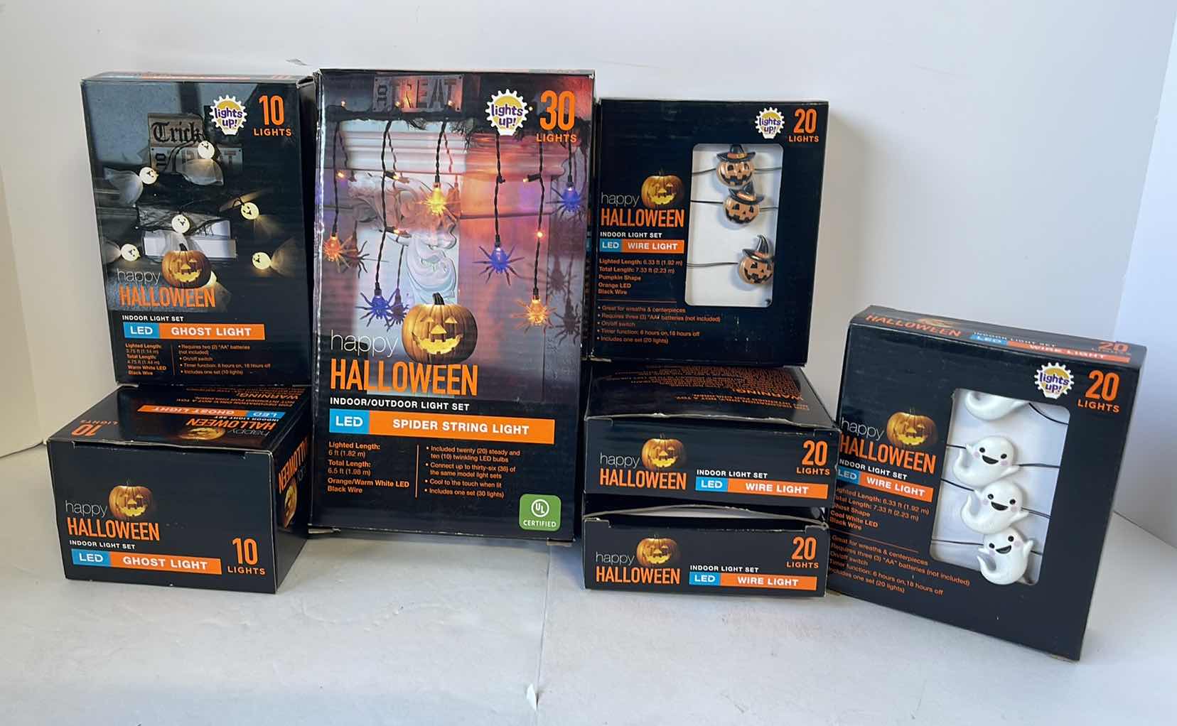 Photo 1 of LED HALLOWEEN LIGHT SETS (7)